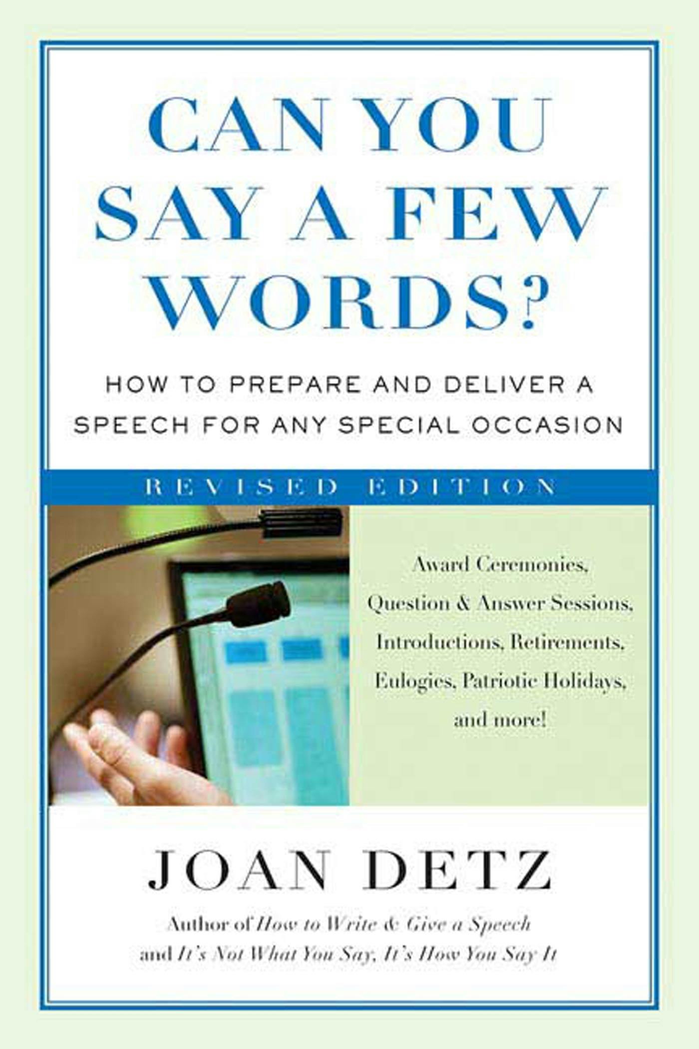 can-you-say-a-few-words