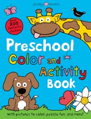 Preschool Color Activity Book