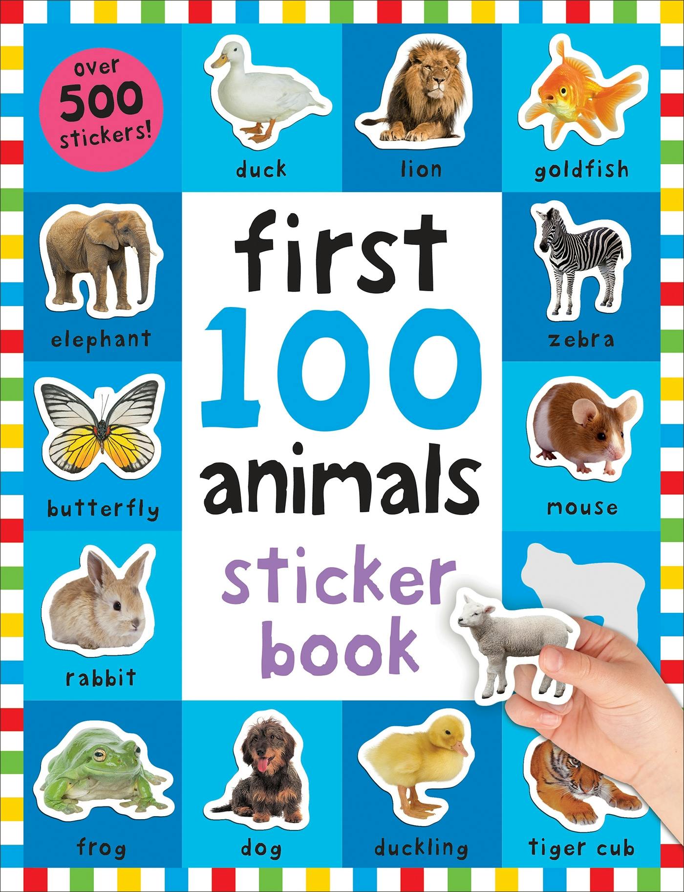 First 100 Stickers: Animals