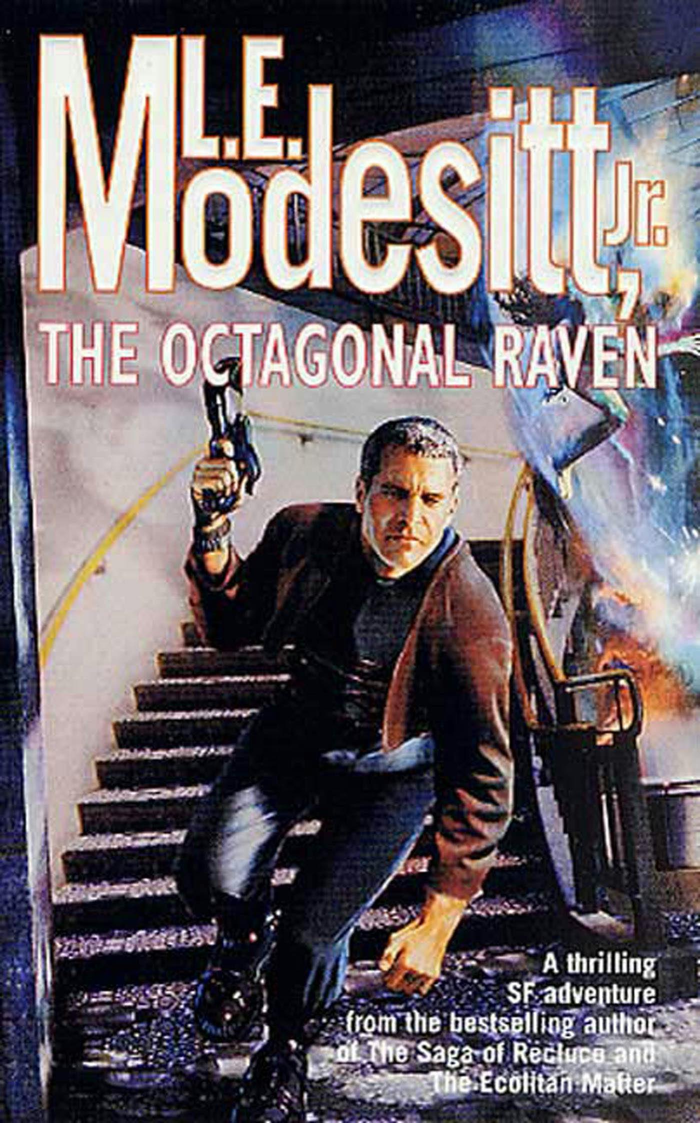 Cover for the book titled as: The Octagonal Raven