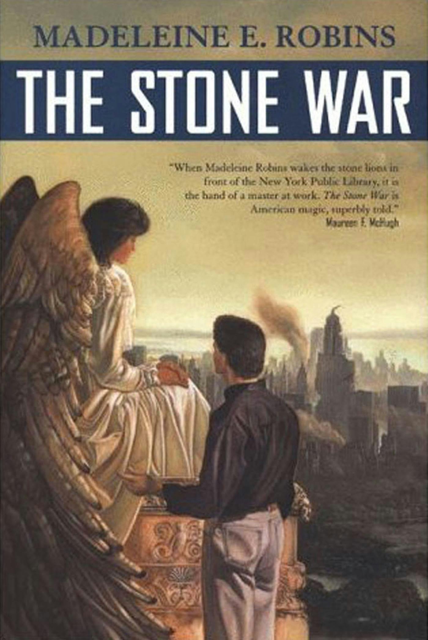Cover for the book titled as: The Stone War