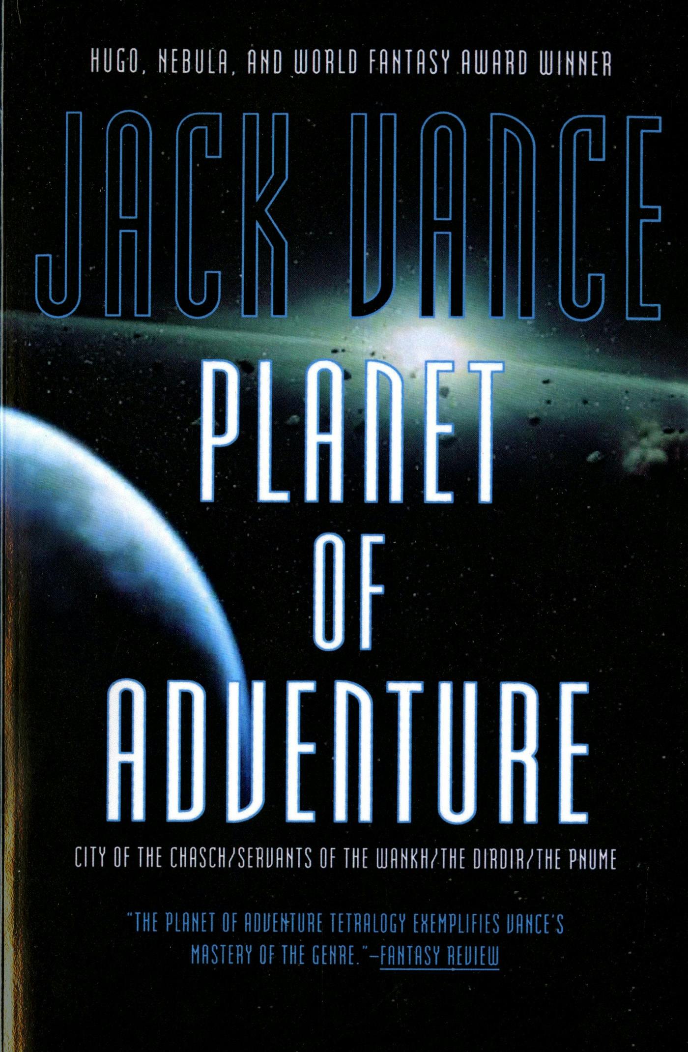 Cover for the book titled as: Planet of Adventure