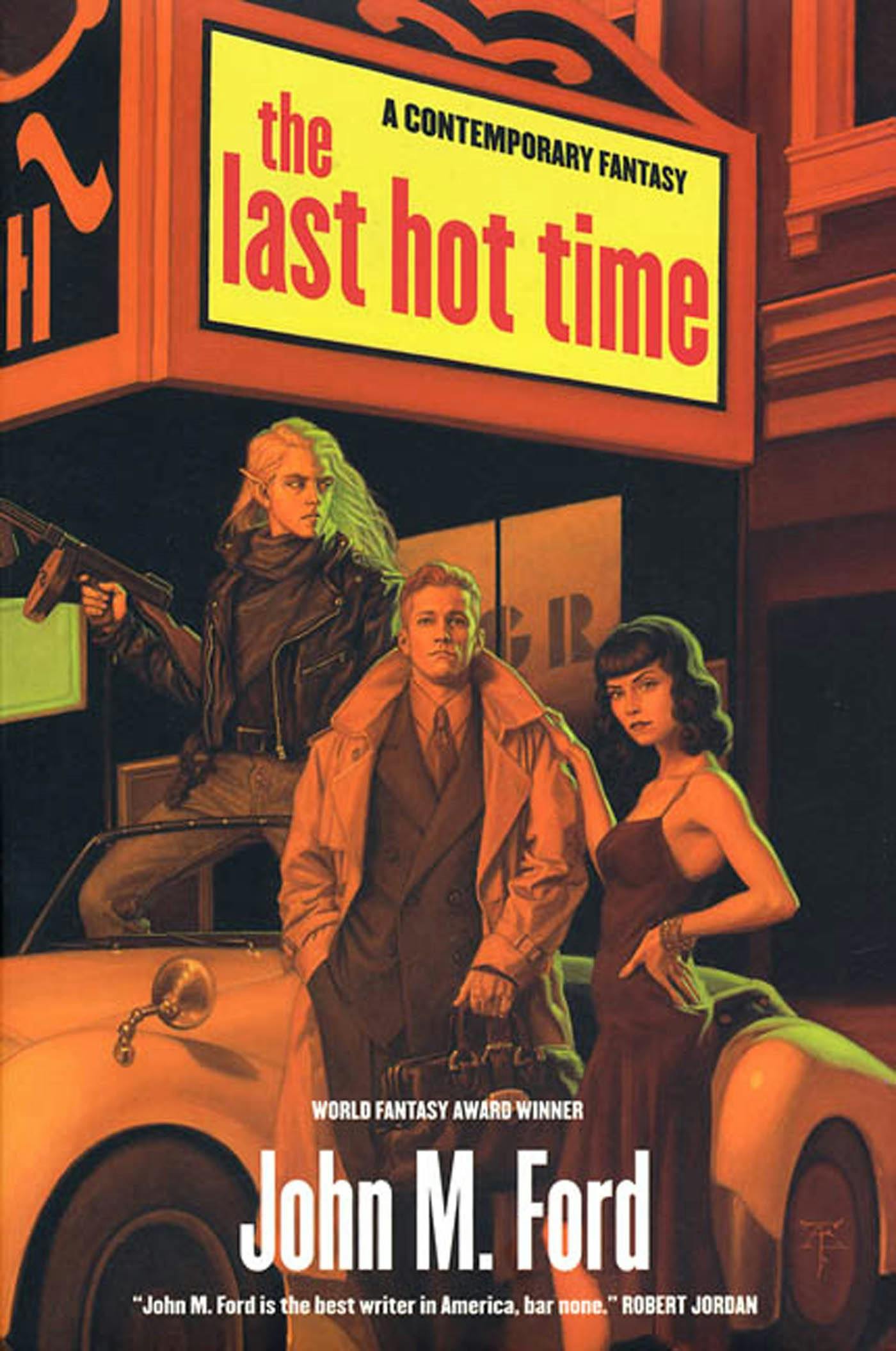 Cover for the book titled as: The Last Hot Time