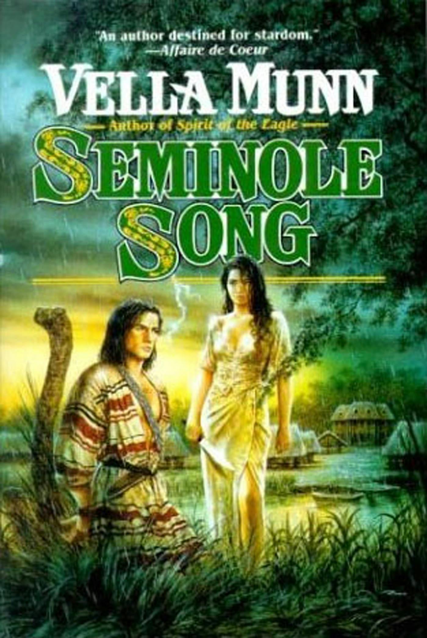 Cover for the book titled as: Seminole Song