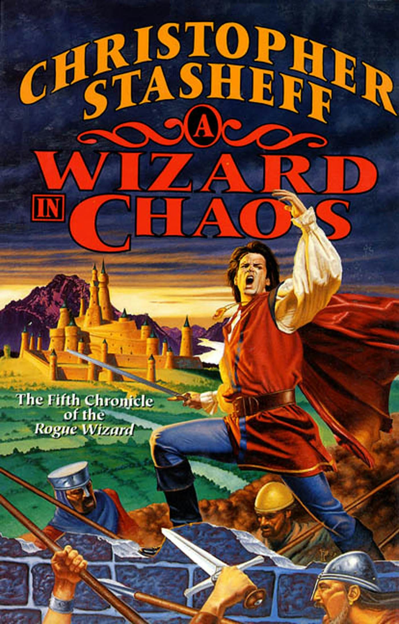 Cover for the book titled as: A Wizard In Chaos