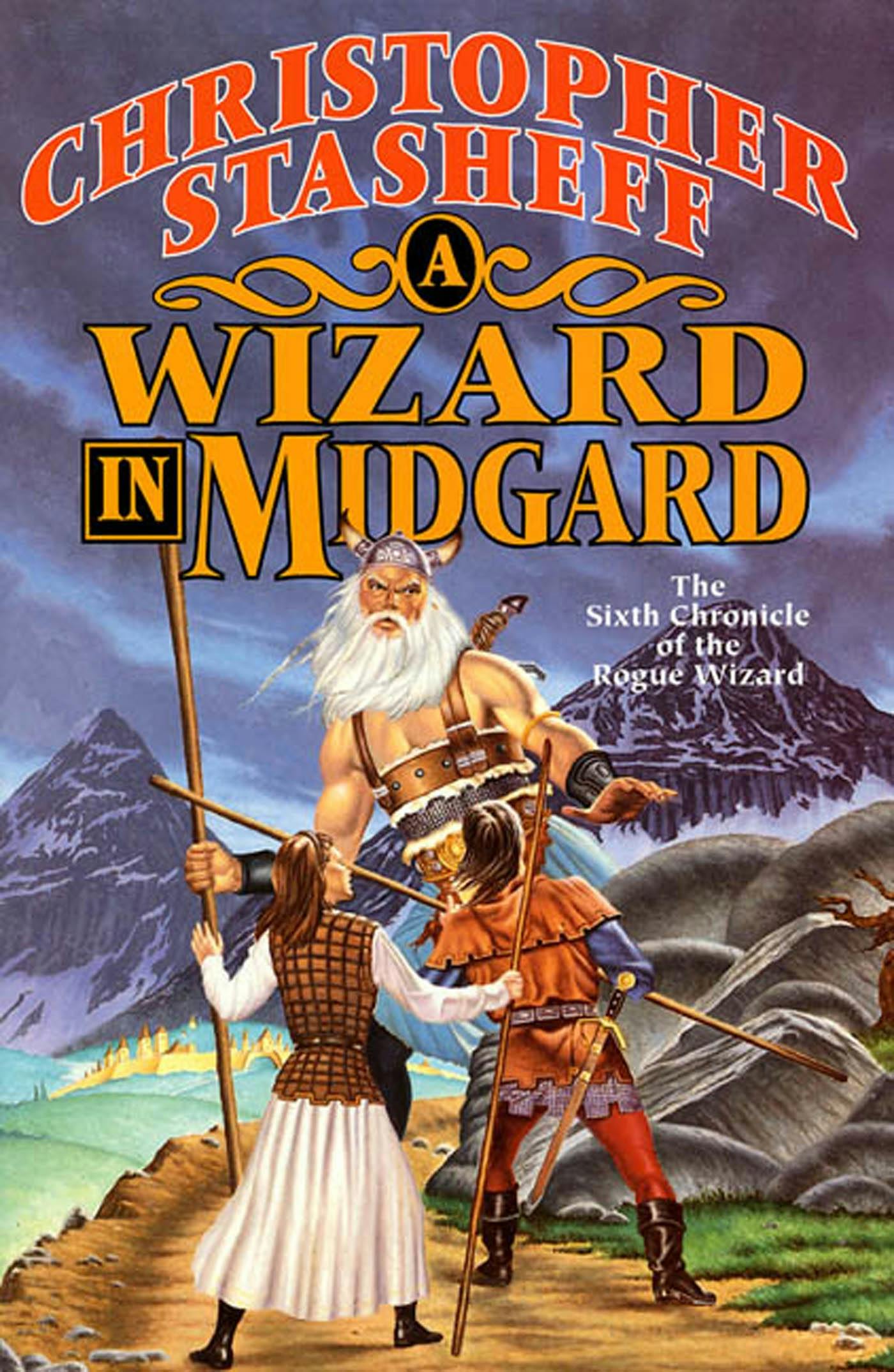 Cover for the book titled as: A Wizard In Midgard