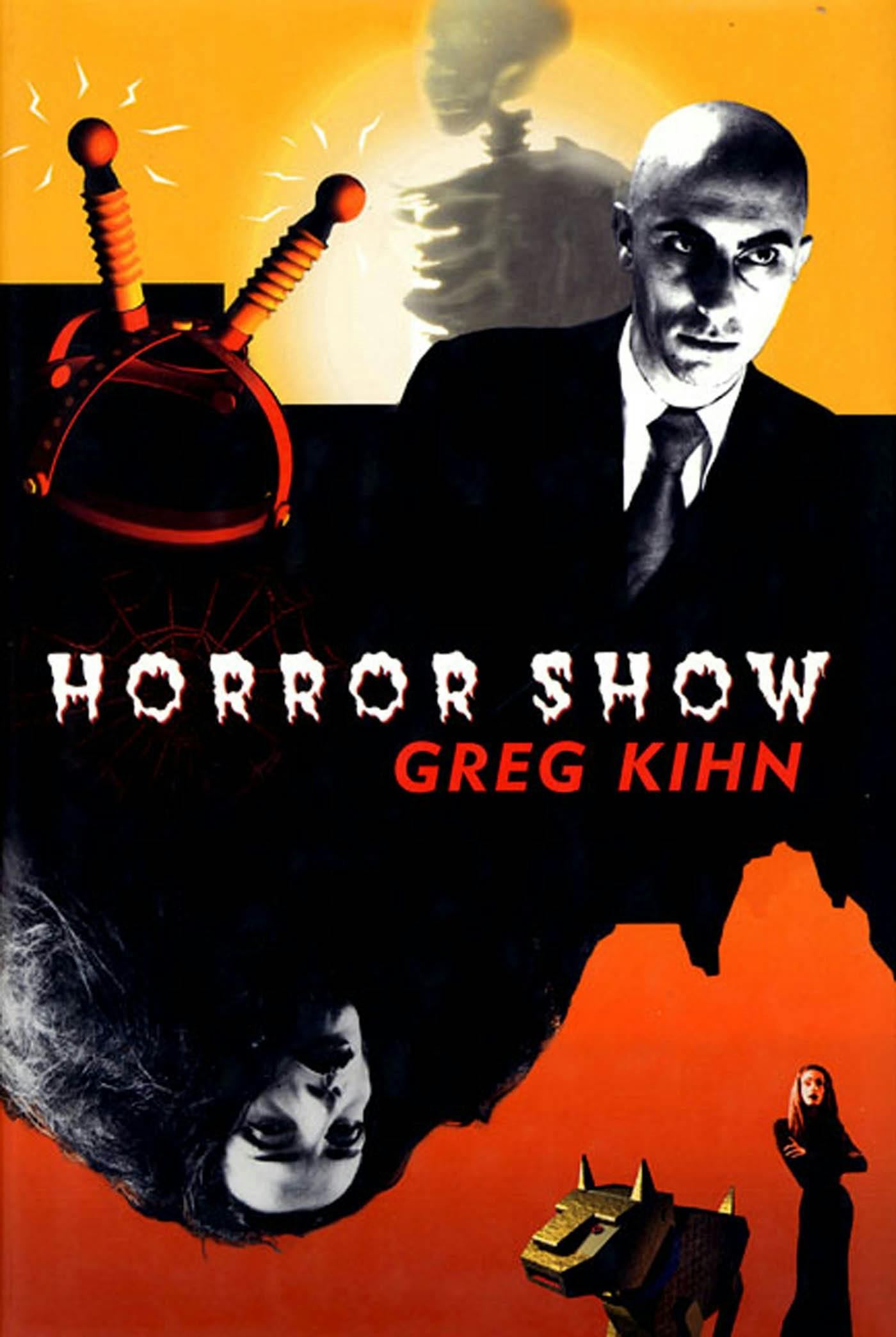 Cover for the book titled as: The Horror Show