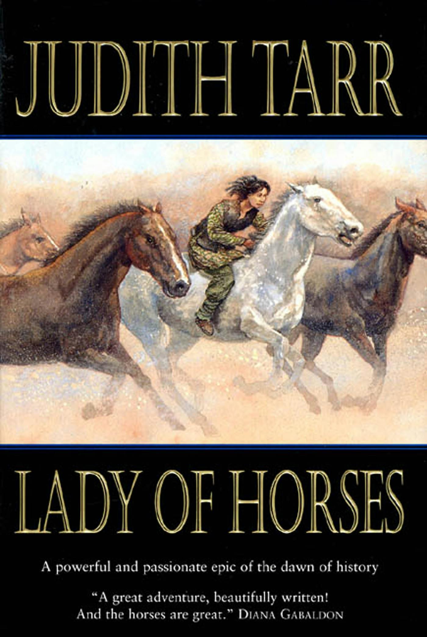 Cover for the book titled as: Lady of Horses