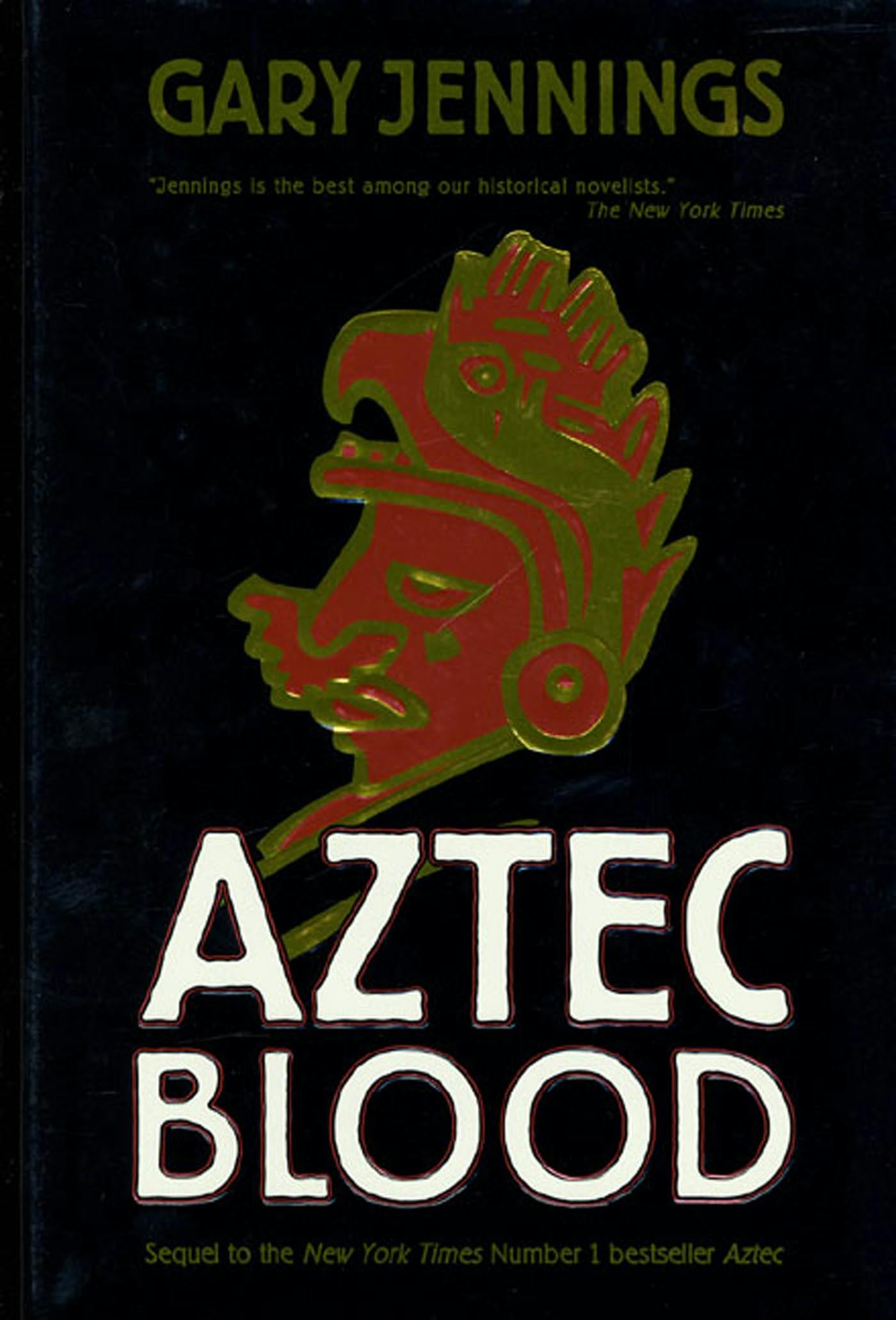 Cover for the book titled as: Aztec Blood