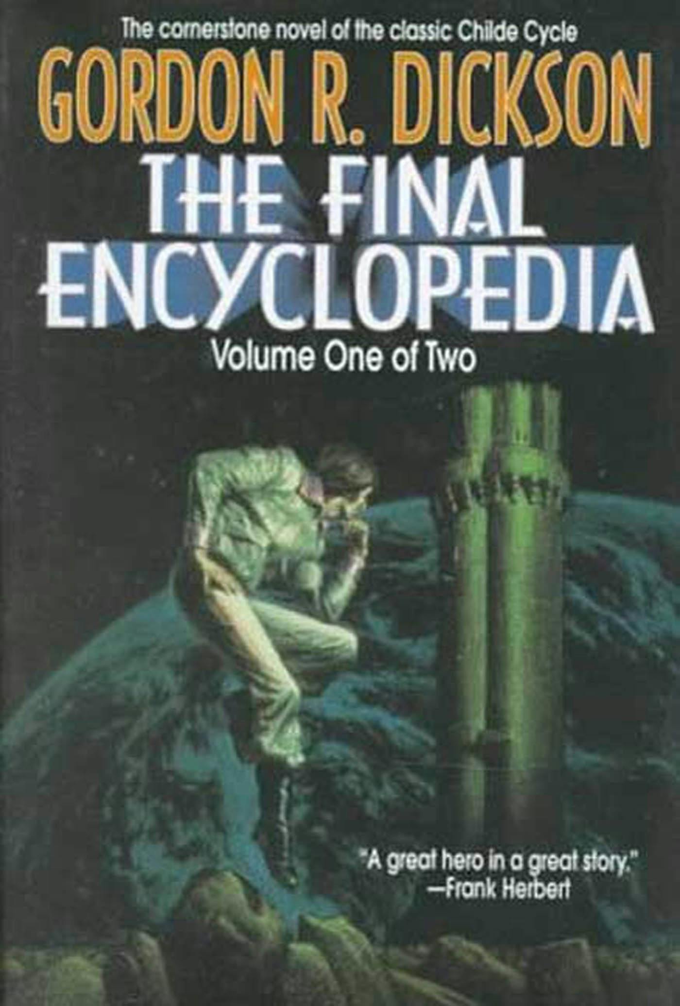 Cover for the book titled as: The Final Encyclopedia, Volume One of Two