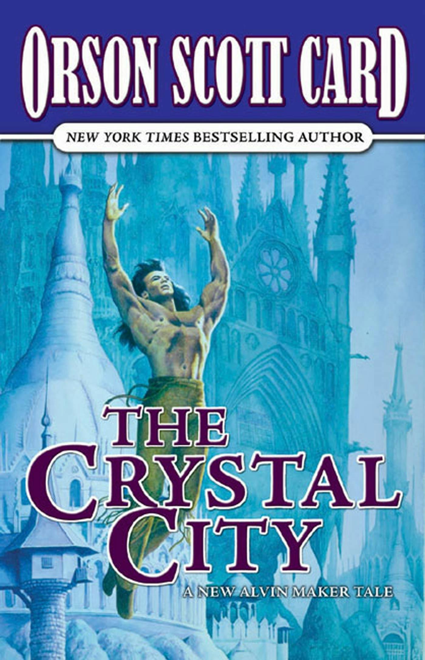 Cover for the book titled as: The Crystal City