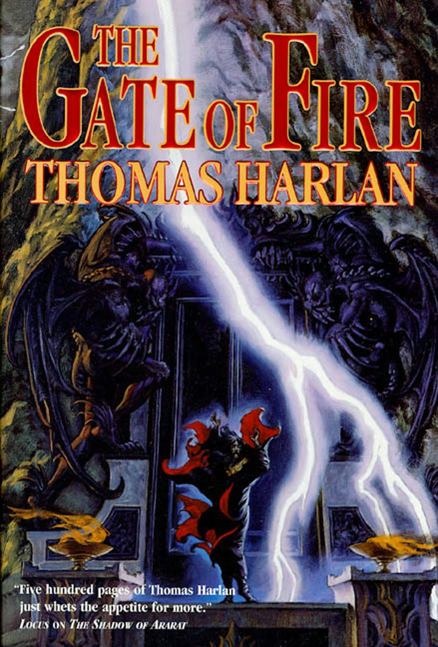 Cover for the book titled as: The Gate of Fire