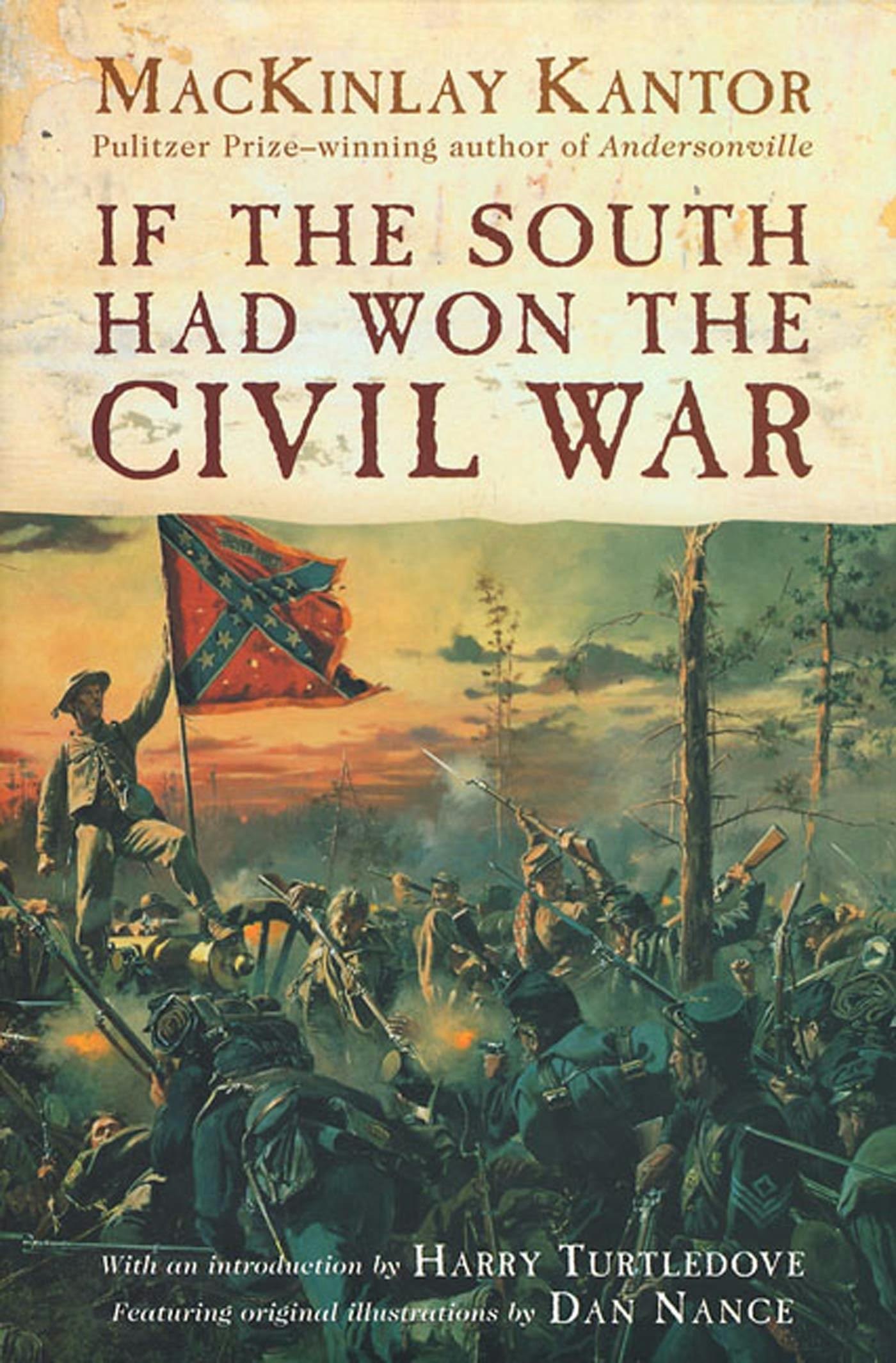 Cover for the book titled as: If The South Had Won The Civil War