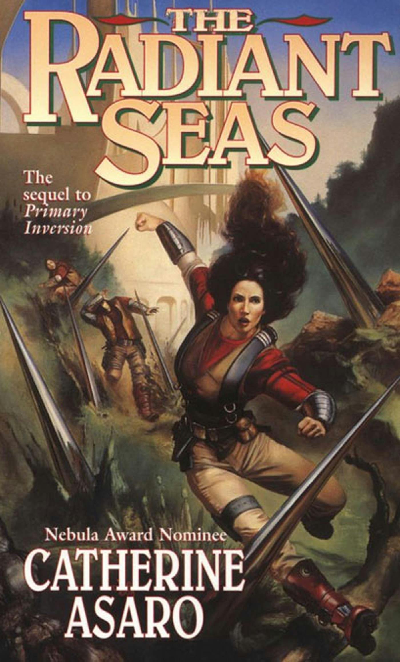 Cover for the book titled as: The Radiant Seas