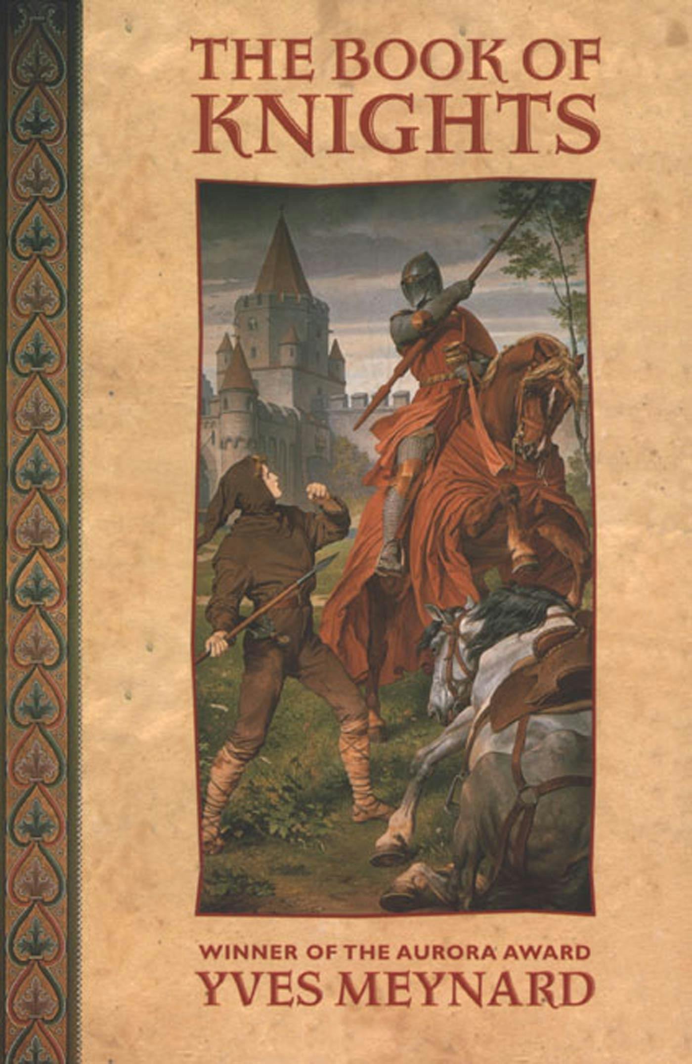 Cover for the book titled as: The Book of Knights