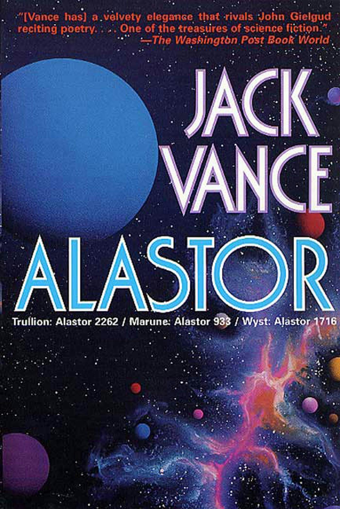 Cover for the book titled as: Alastor