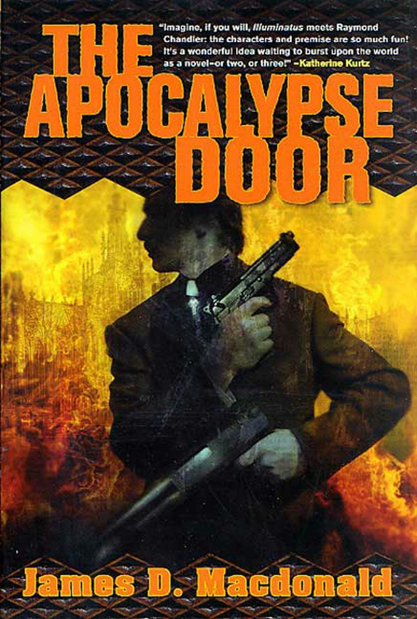 Cover for the book titled as: The Apocalypse Door