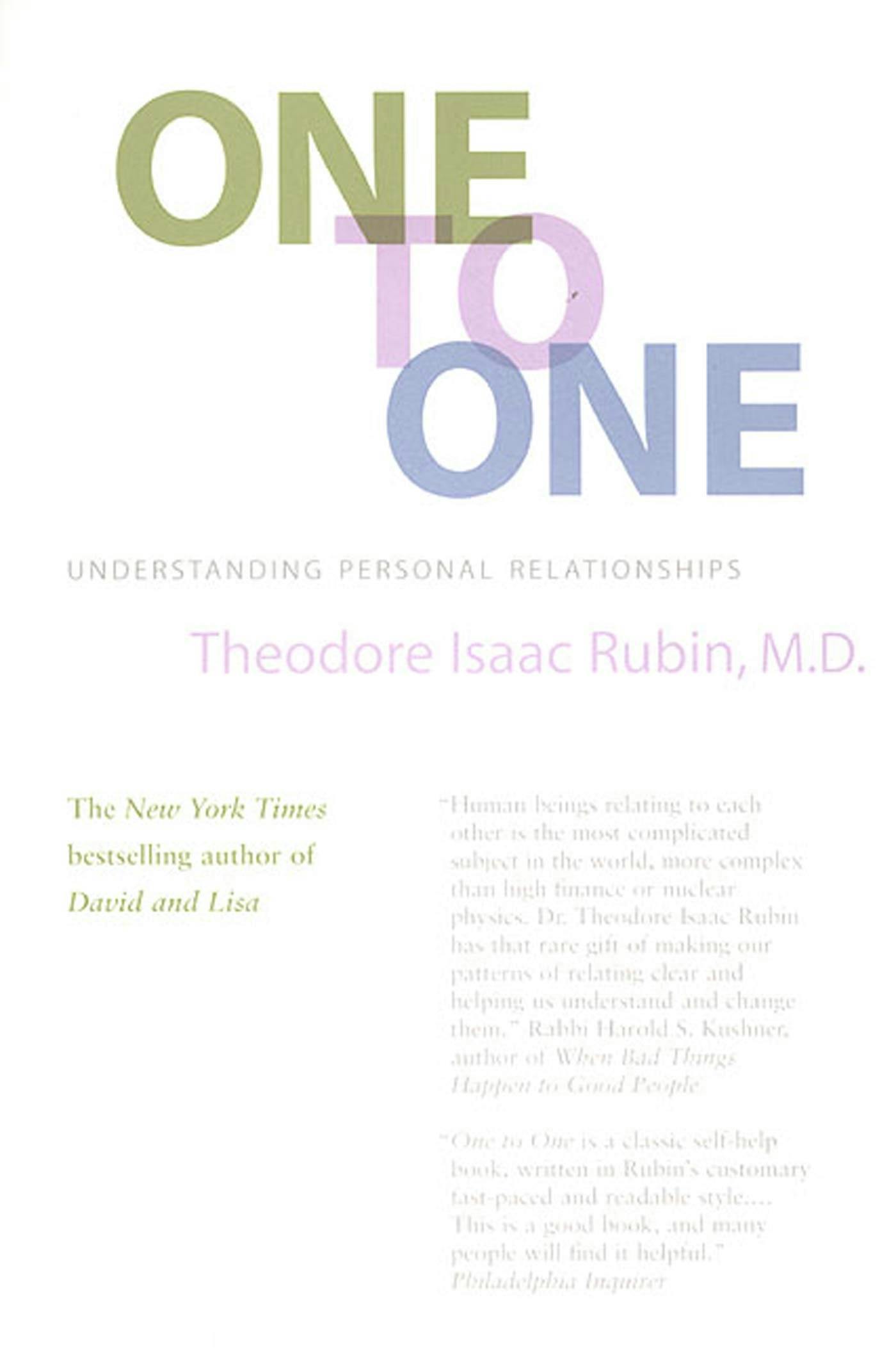 Cover for the book titled as: One To One