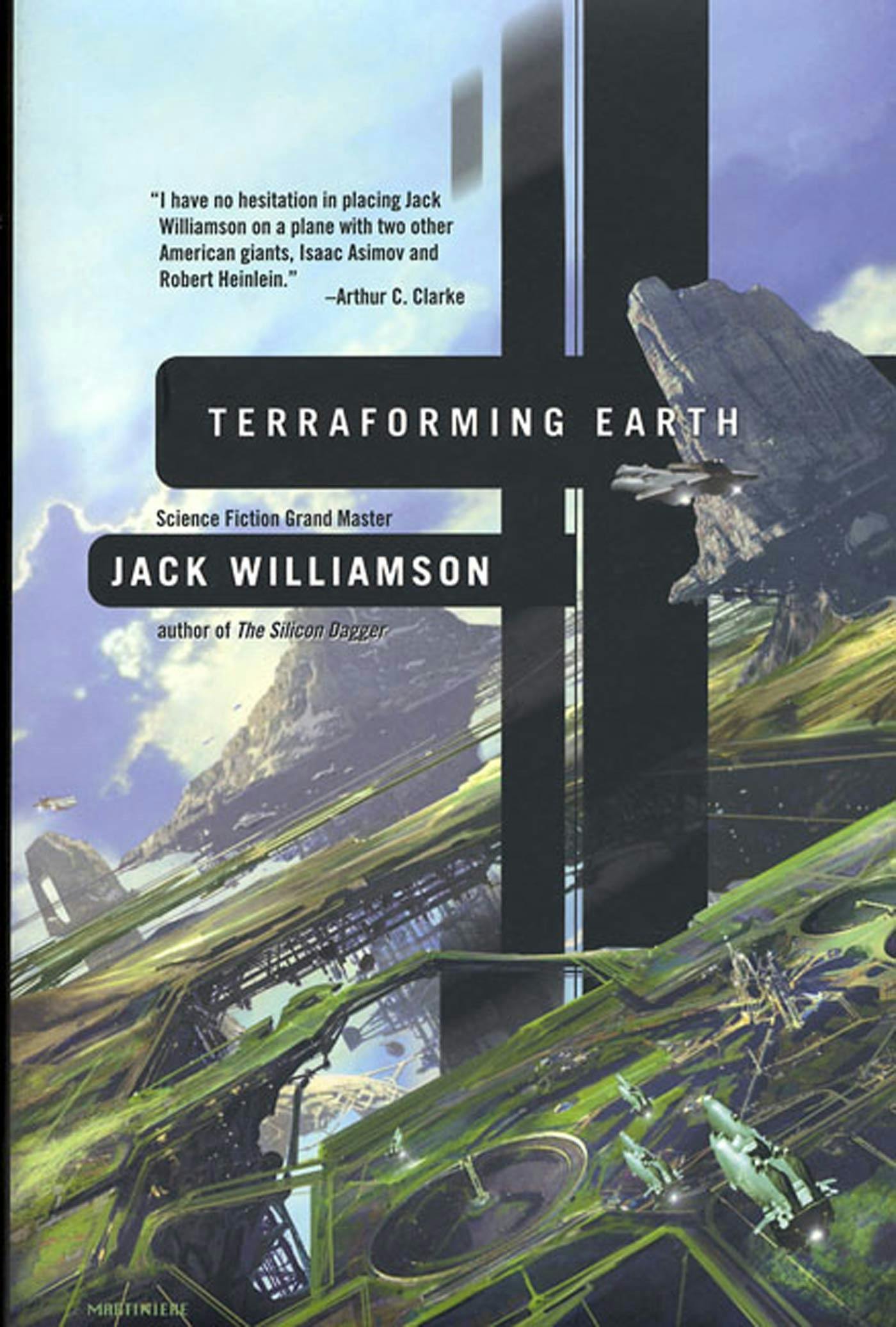 Cover for the book titled as: Terraforming Earth