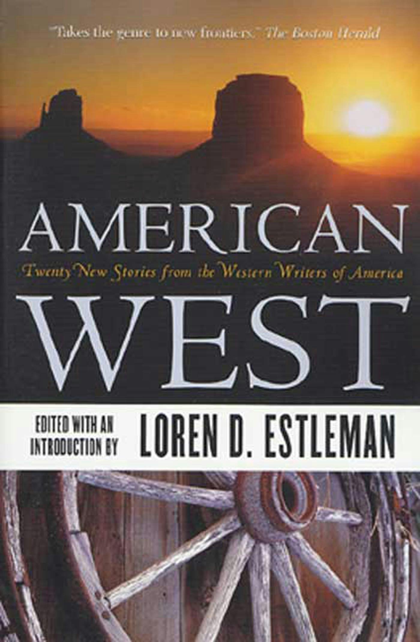 Cover for the book titled as: American West