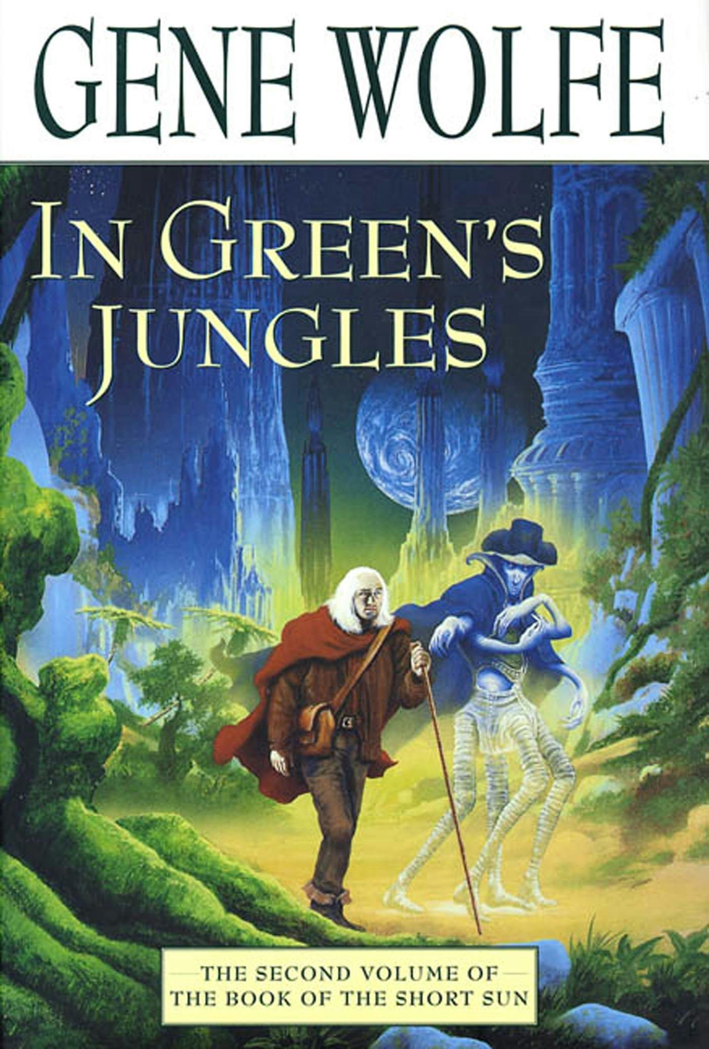 Cover for the book titled as: In Green's Jungles