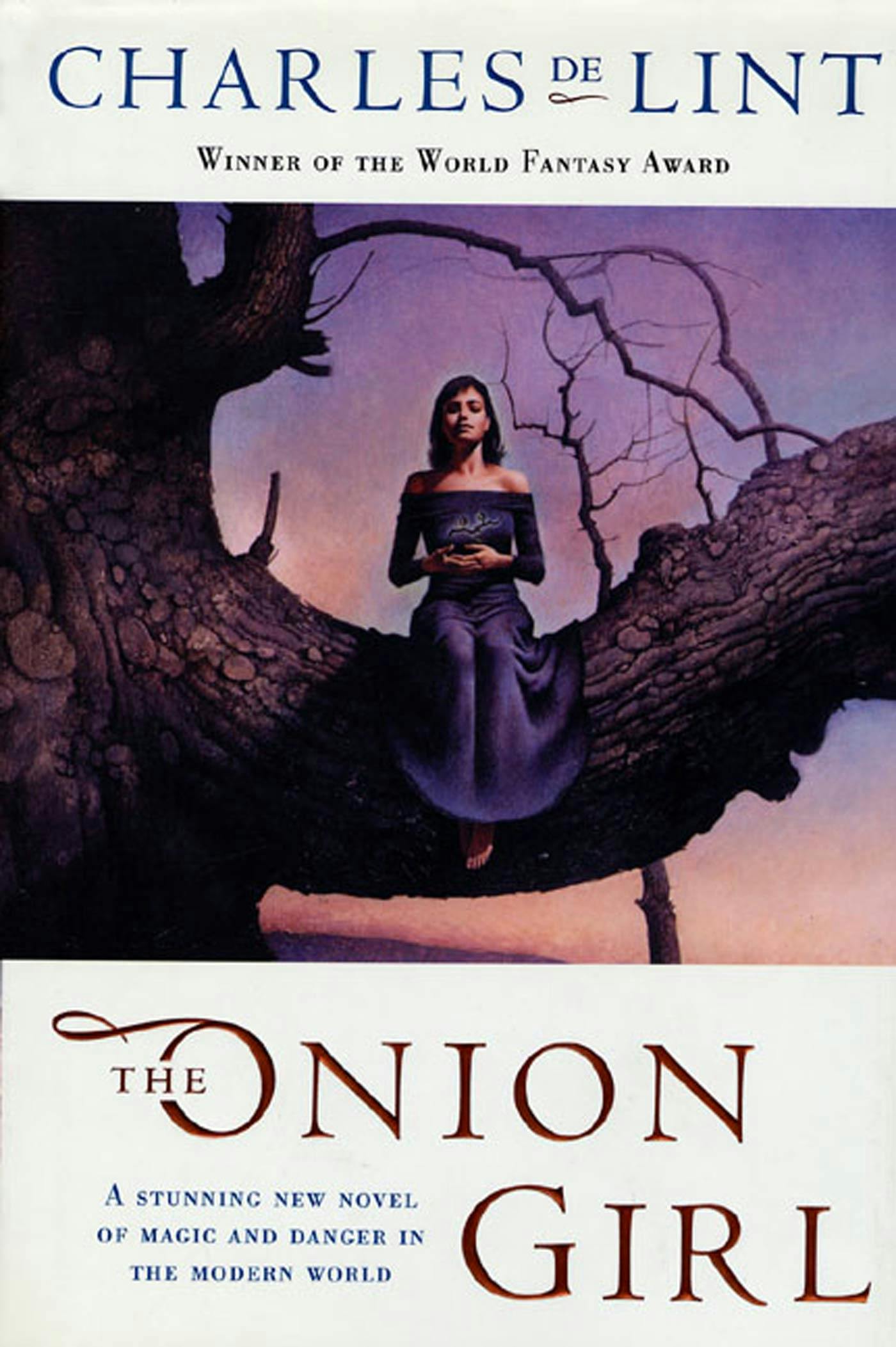 Cover for the book titled as: The Onion Girl