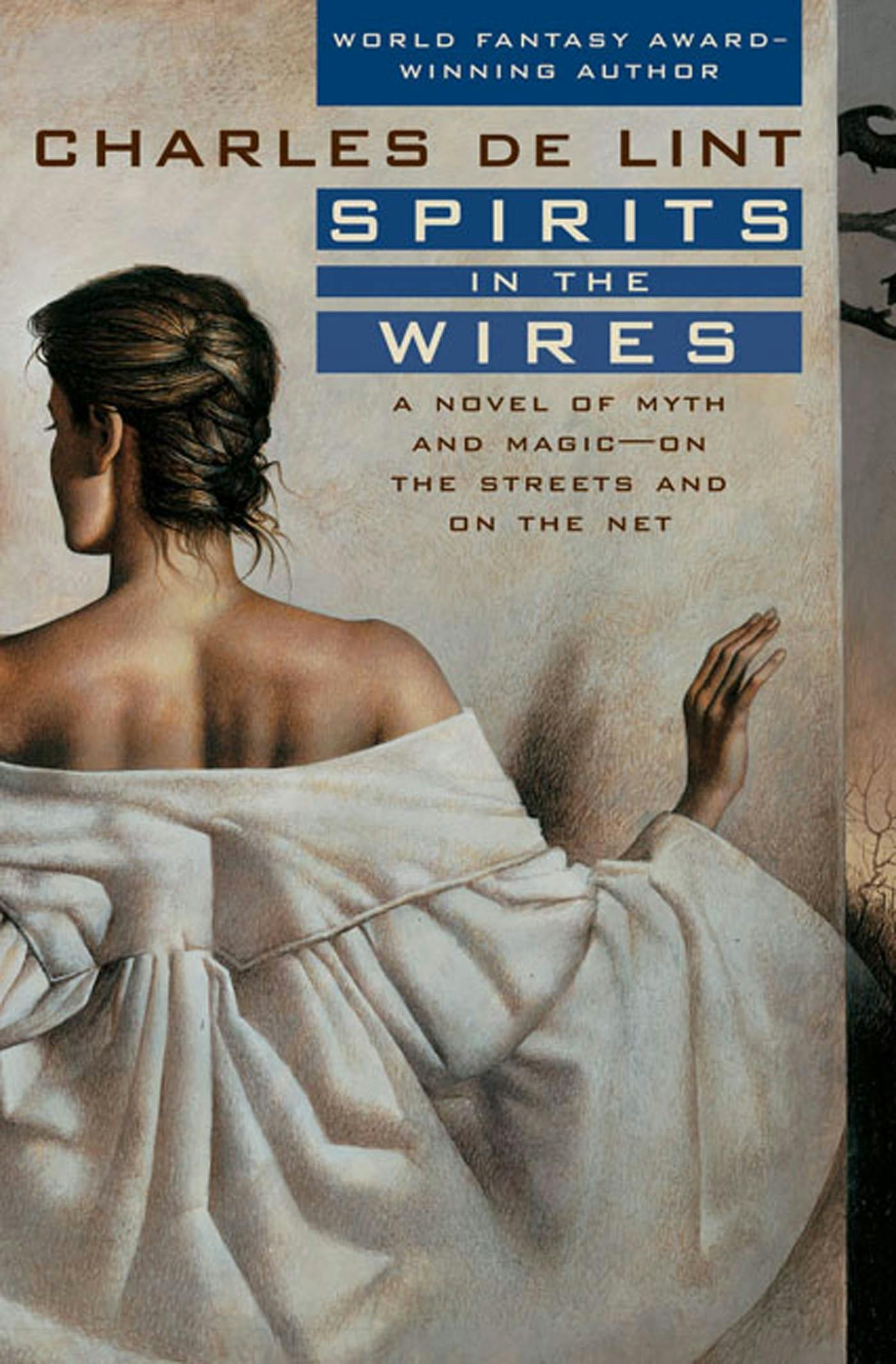 Cover for the book titled as: Spirits in the Wires