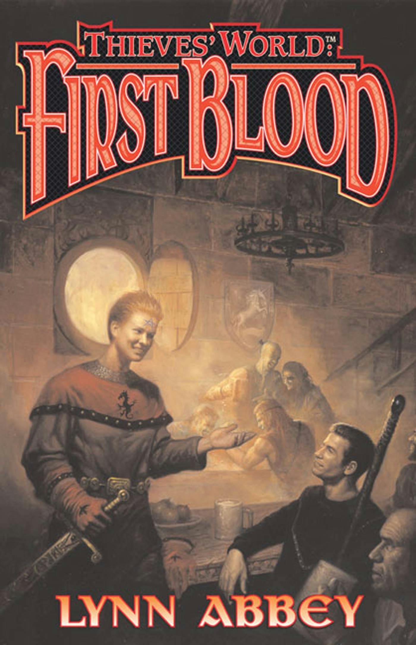 Cover for the book titled as: Thieves' World: First Blood