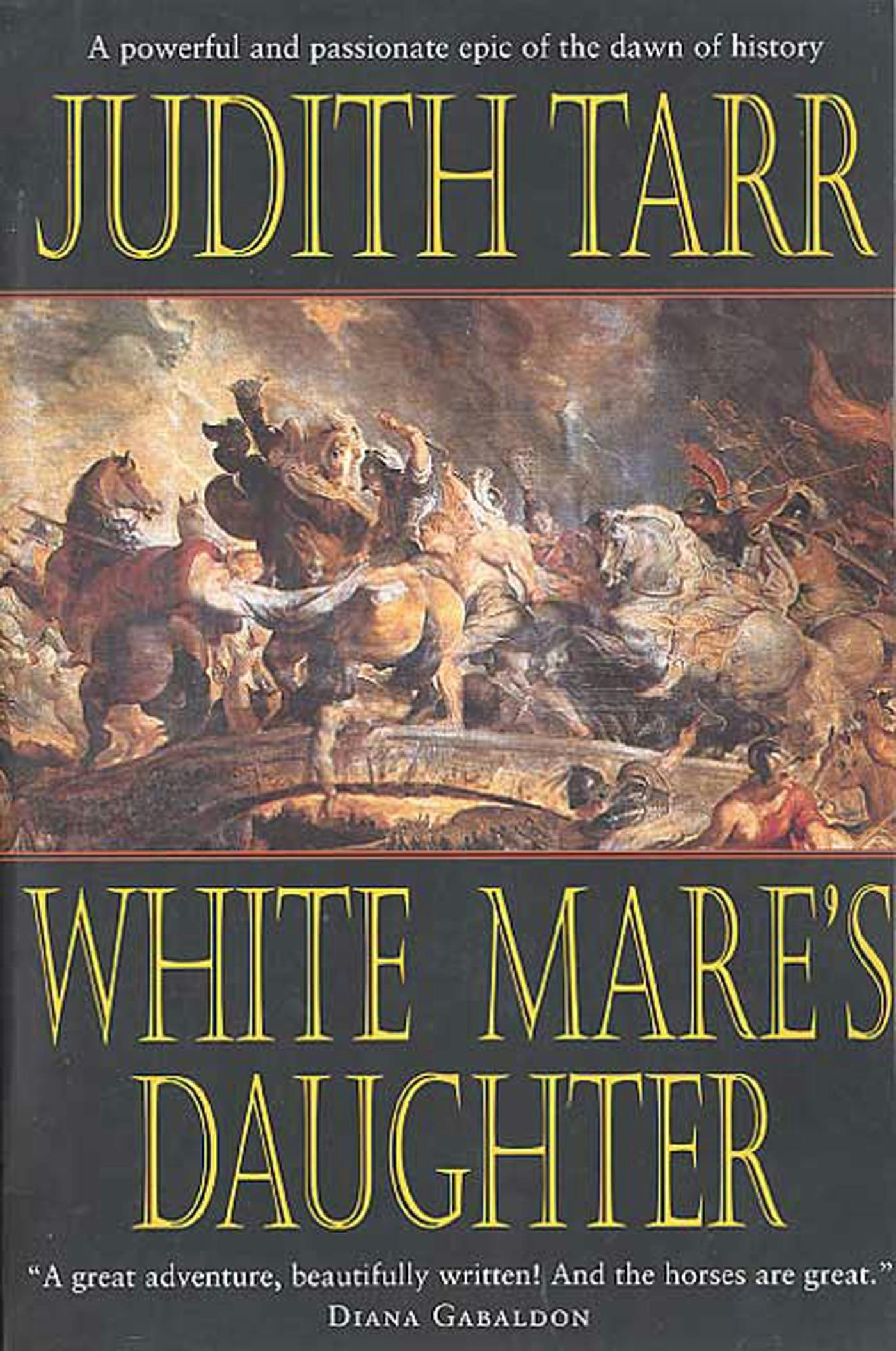 Cover for the book titled as: The White Mare's Daughter