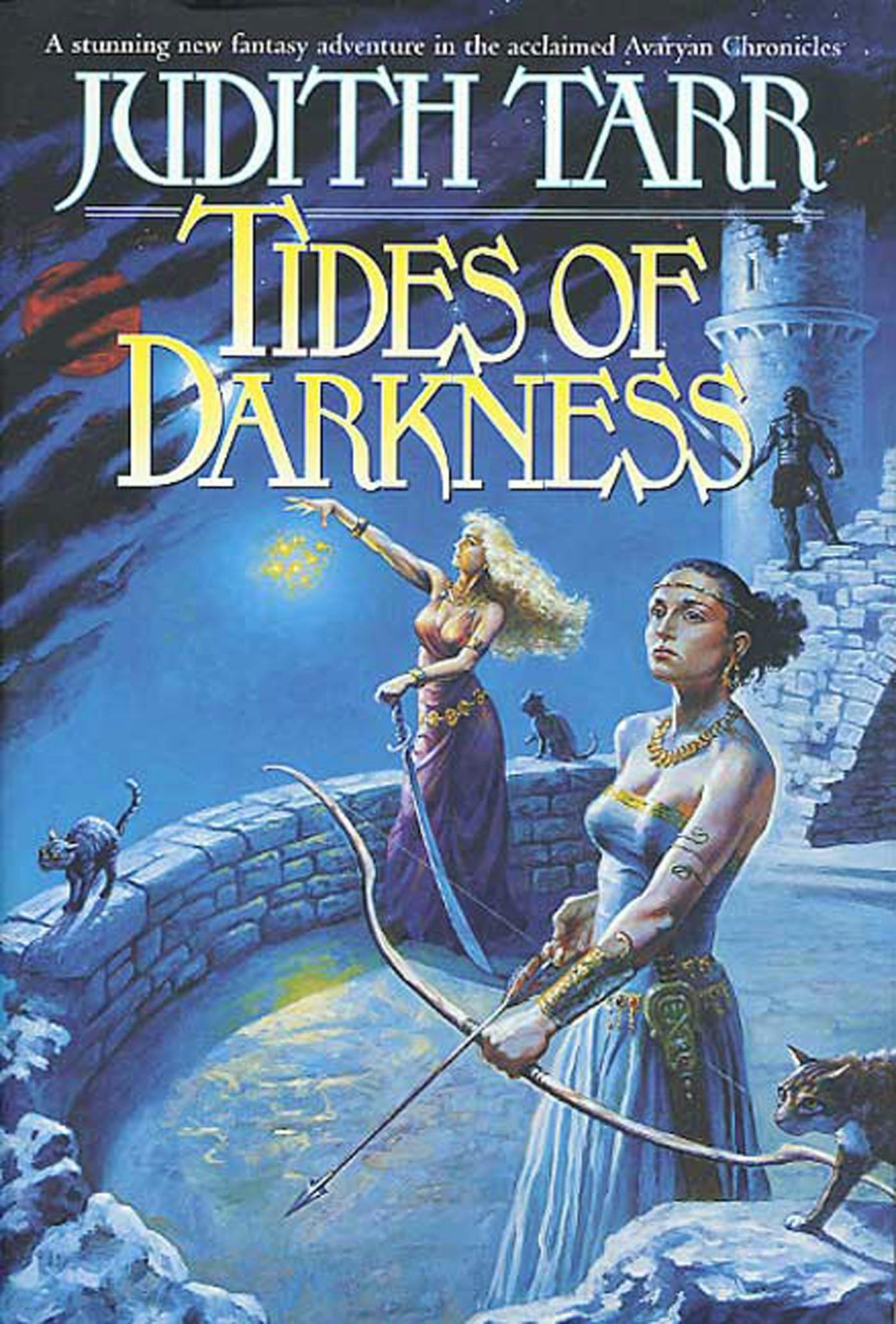 Cover for the book titled as: Tides of Darkness