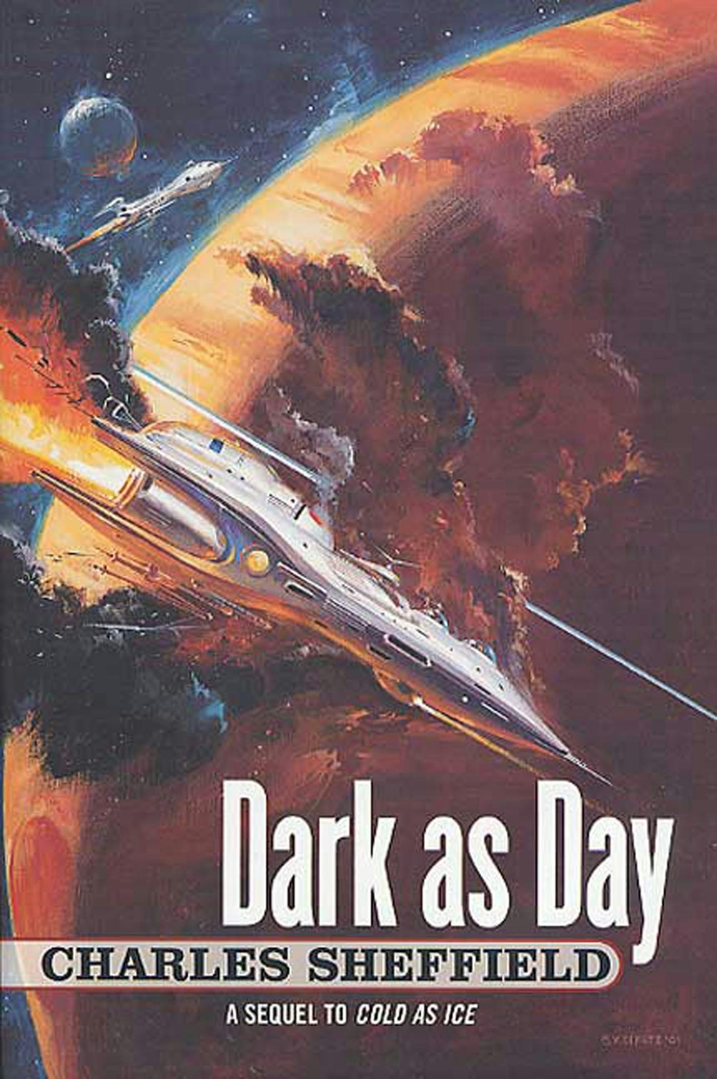Cover for the book titled as: Dark as Day