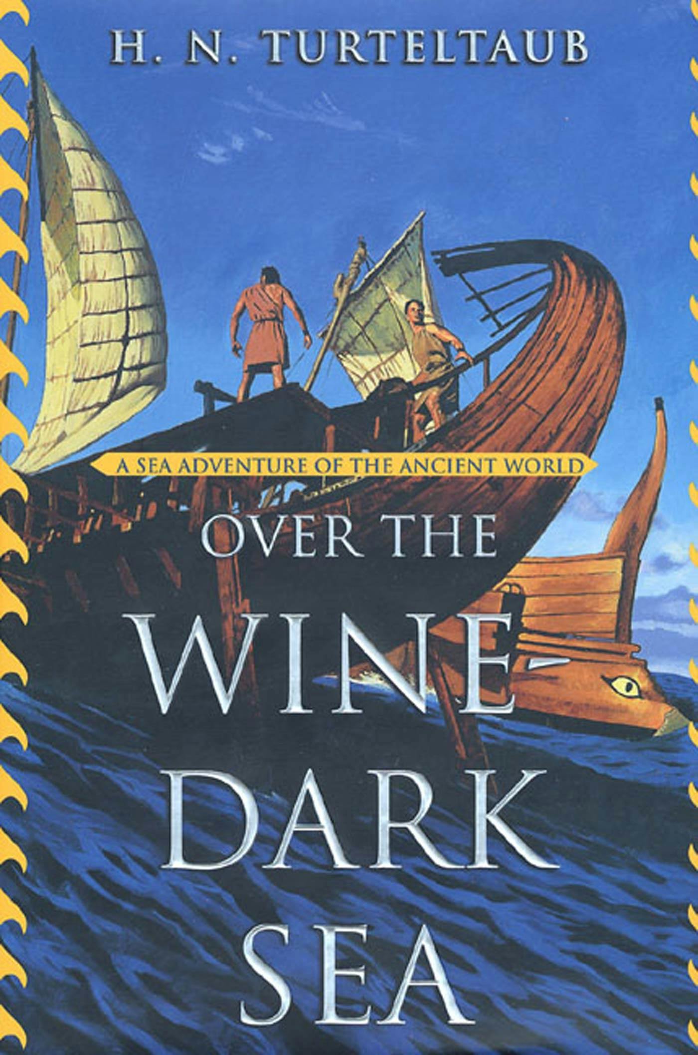 Cover for the book titled as: Over the Wine-Dark Sea