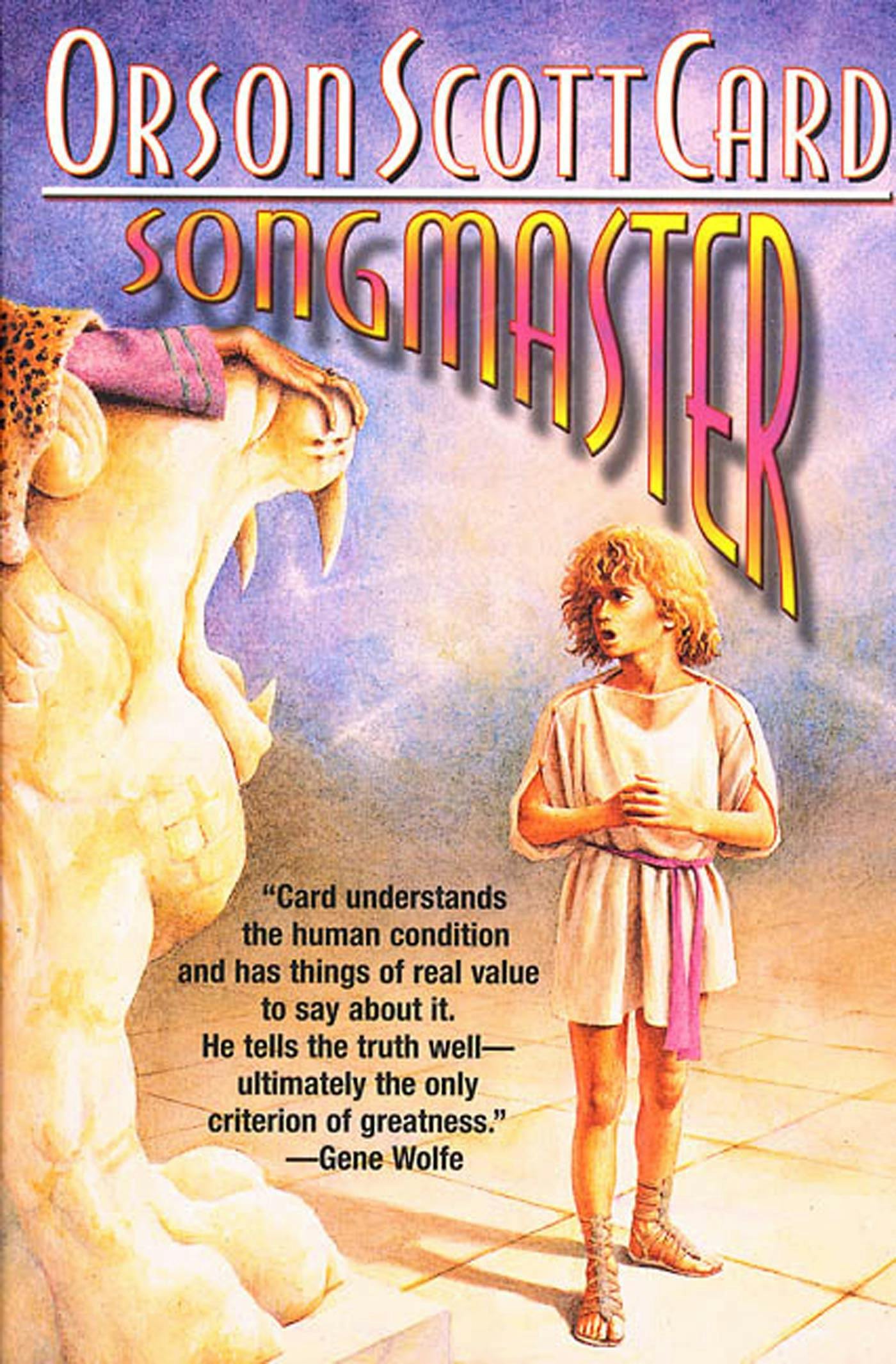 Cover for the book titled as: Songmaster