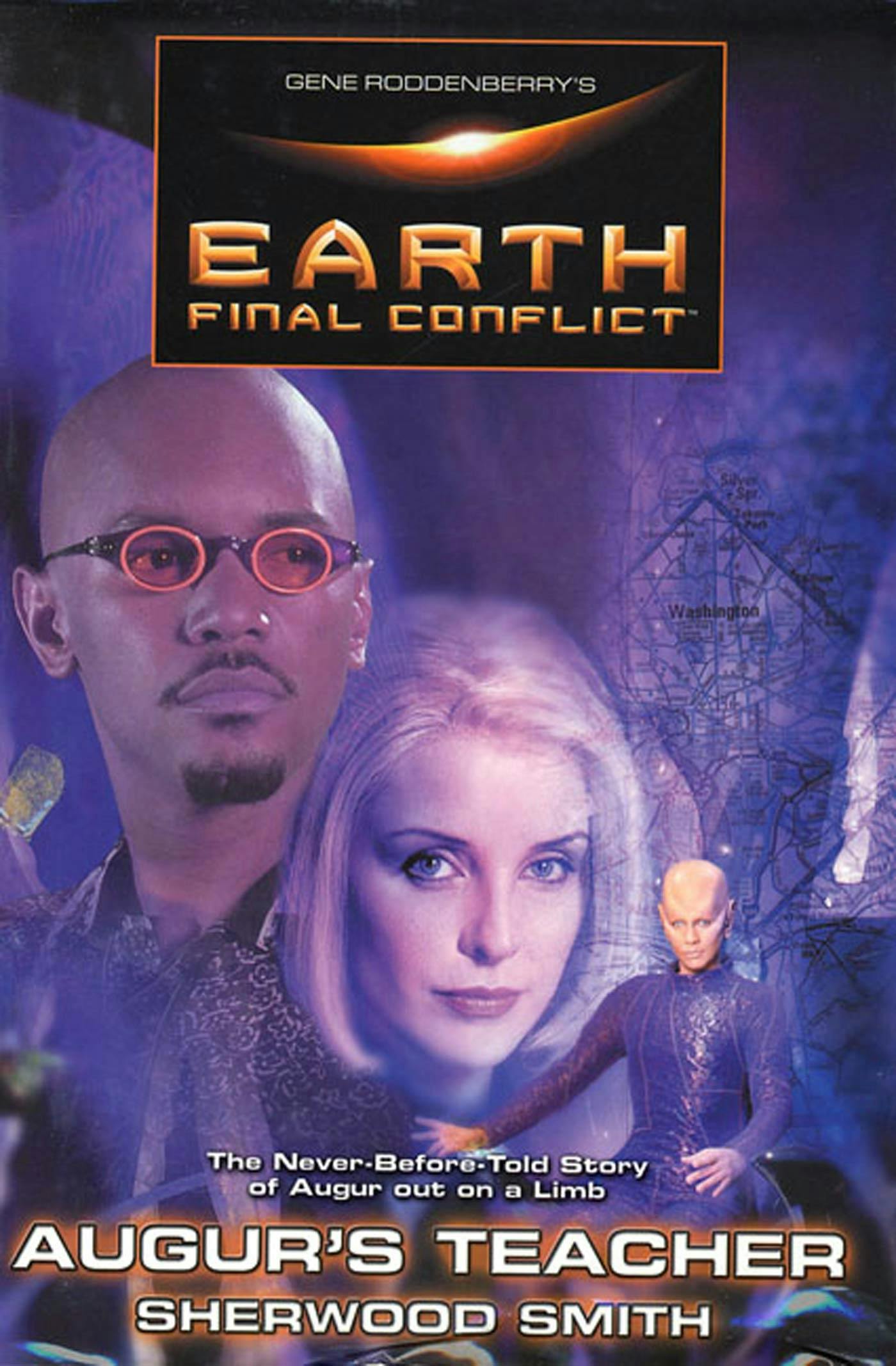 Cover for the book titled as: Gene Roddenberry's Earth: Final Conflict--Auger's Teacher