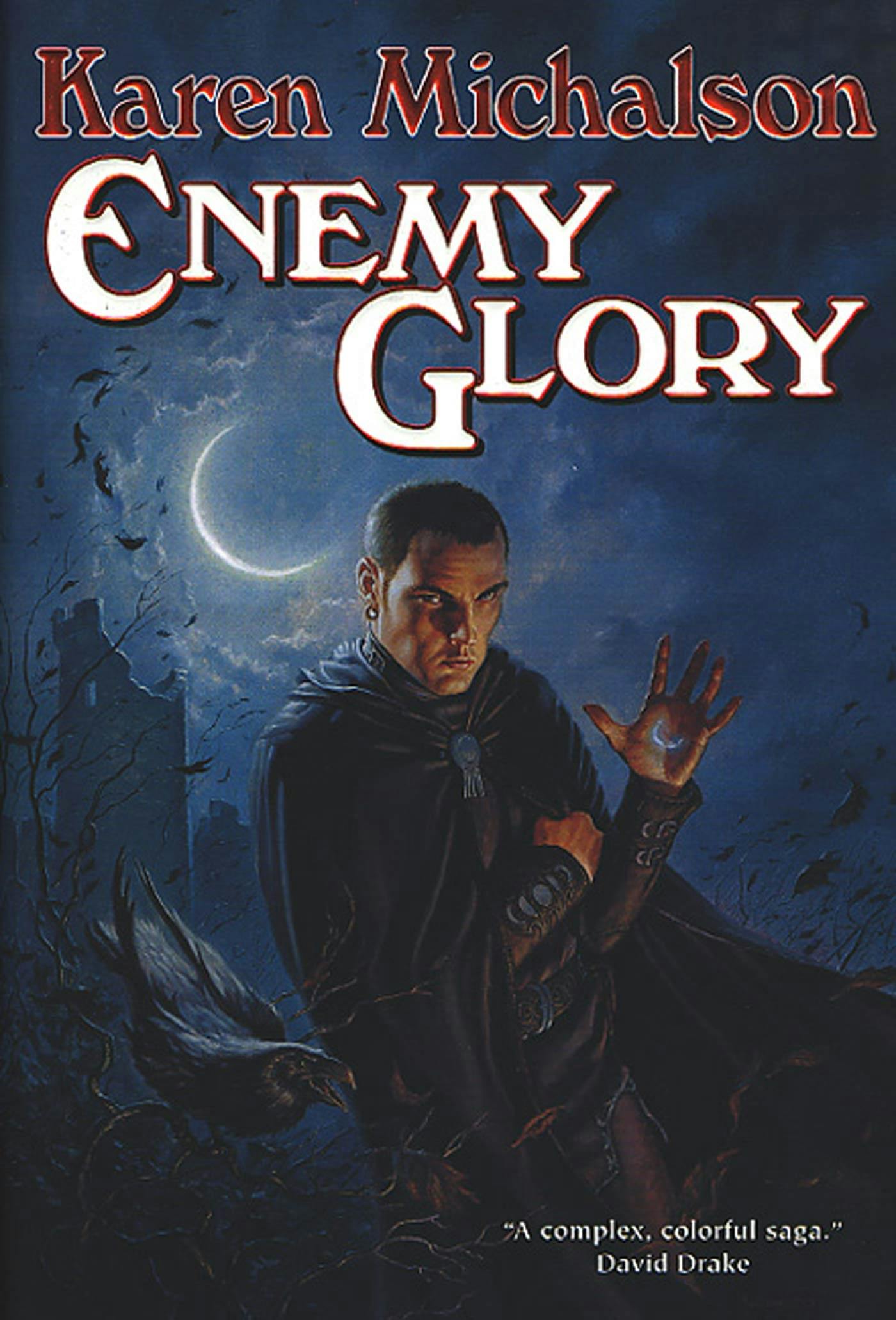 Cover for the book titled as: Enemy Glory