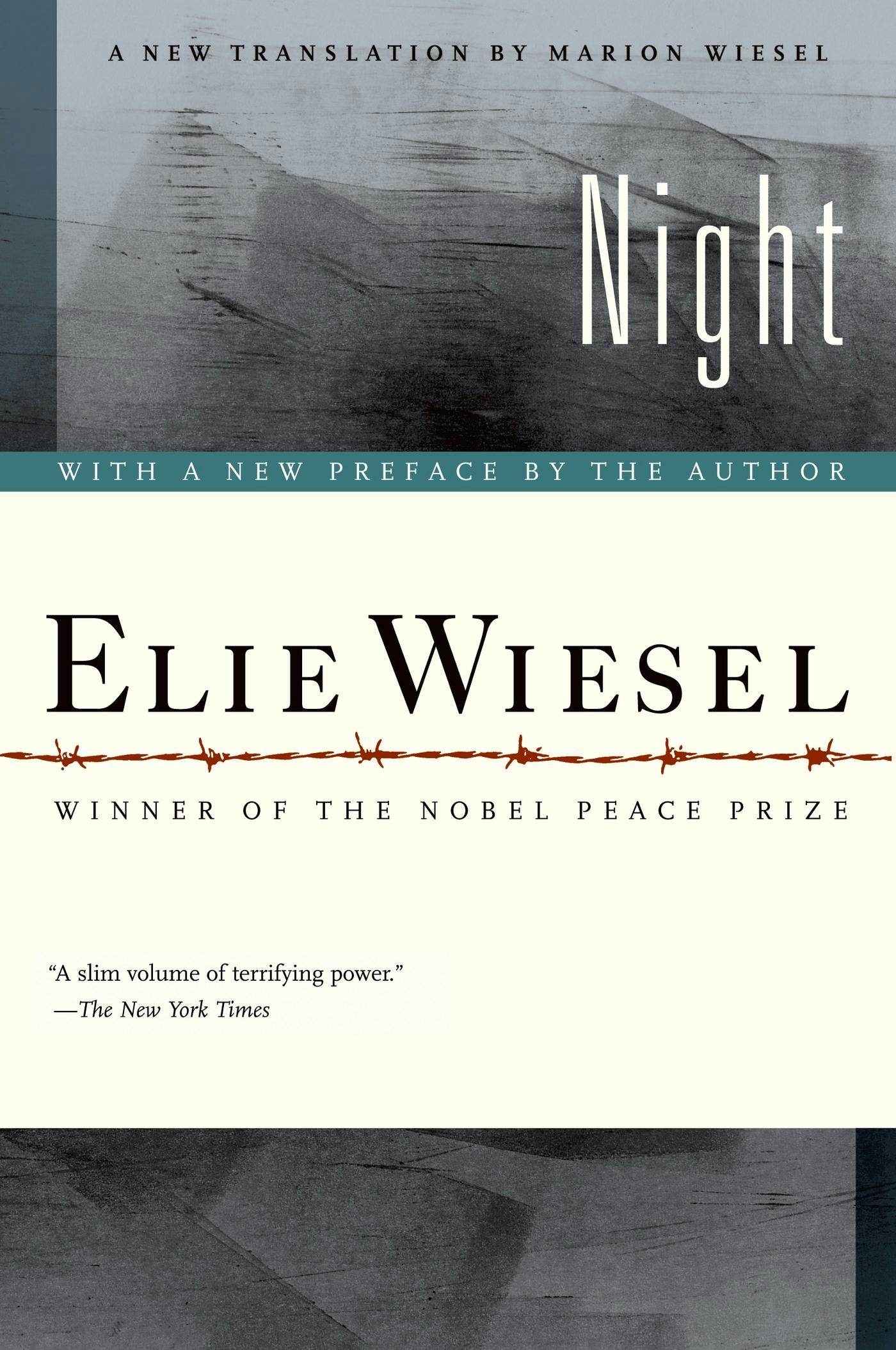 elie wiesel night book cover