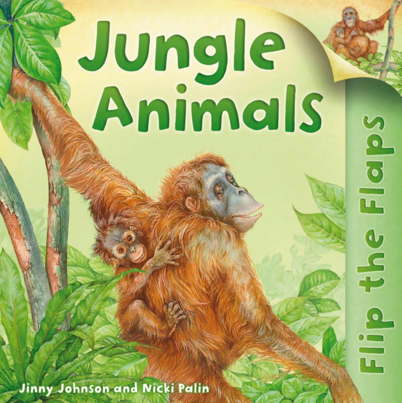 jungle animals reading books