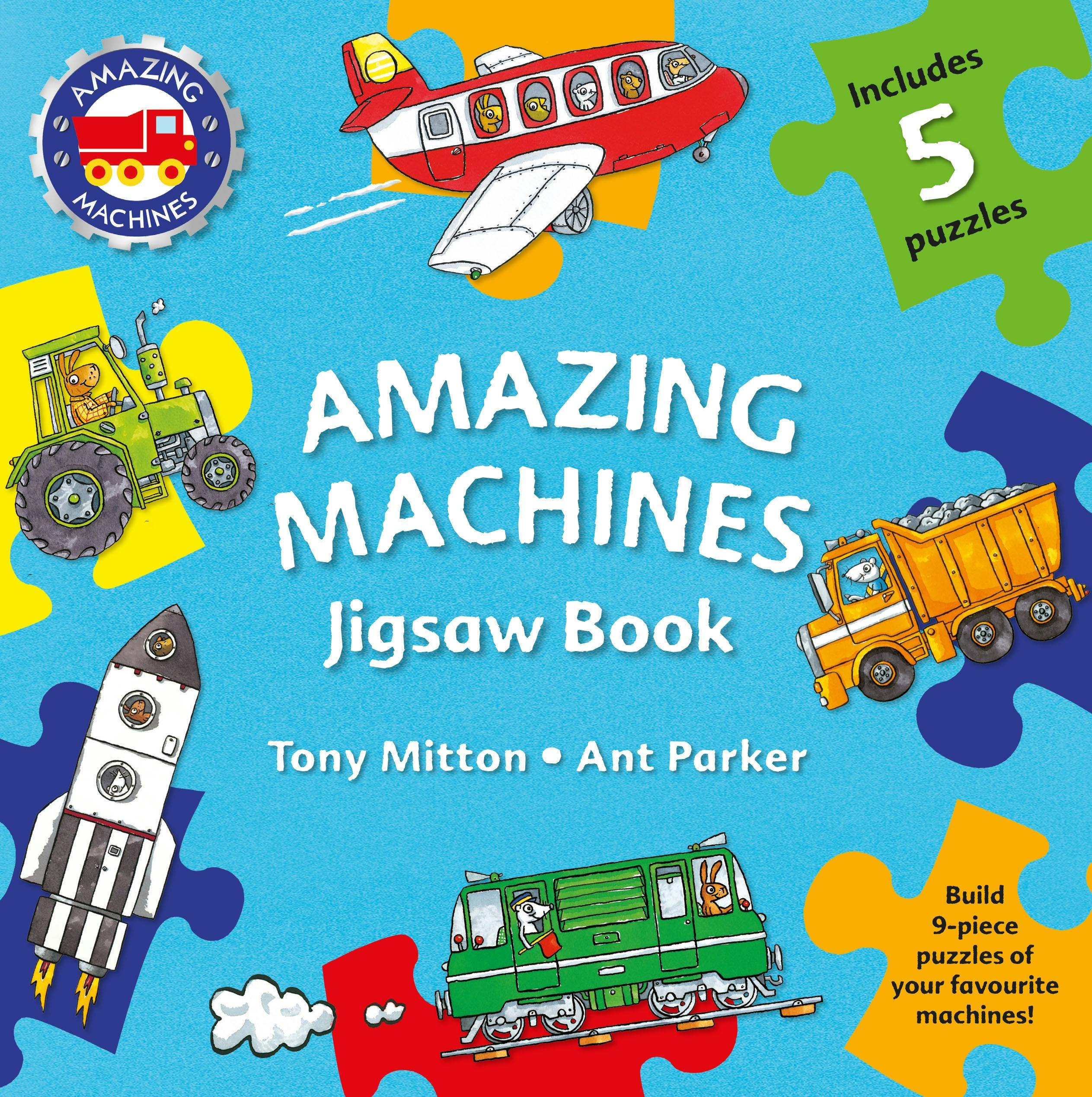 Image of Amazing Machines Jigsaw Book