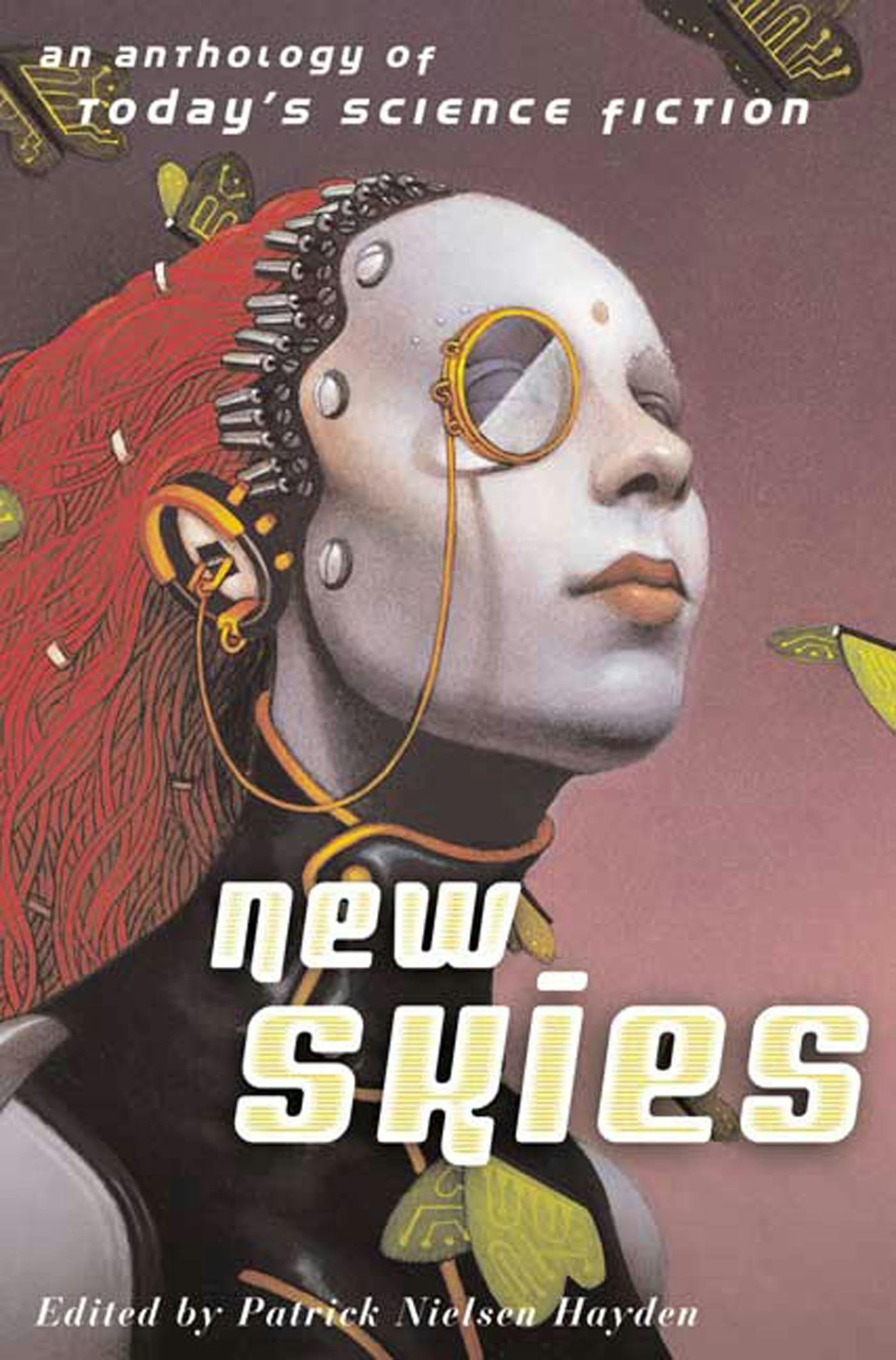 Cover for the book titled as: New Skies