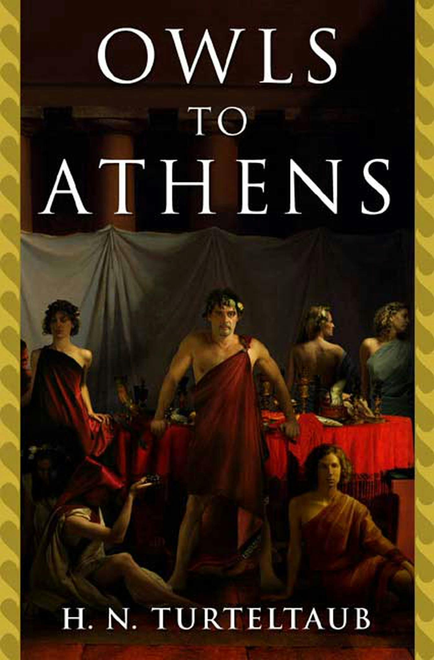 Cover for the book titled as: Owls to Athens