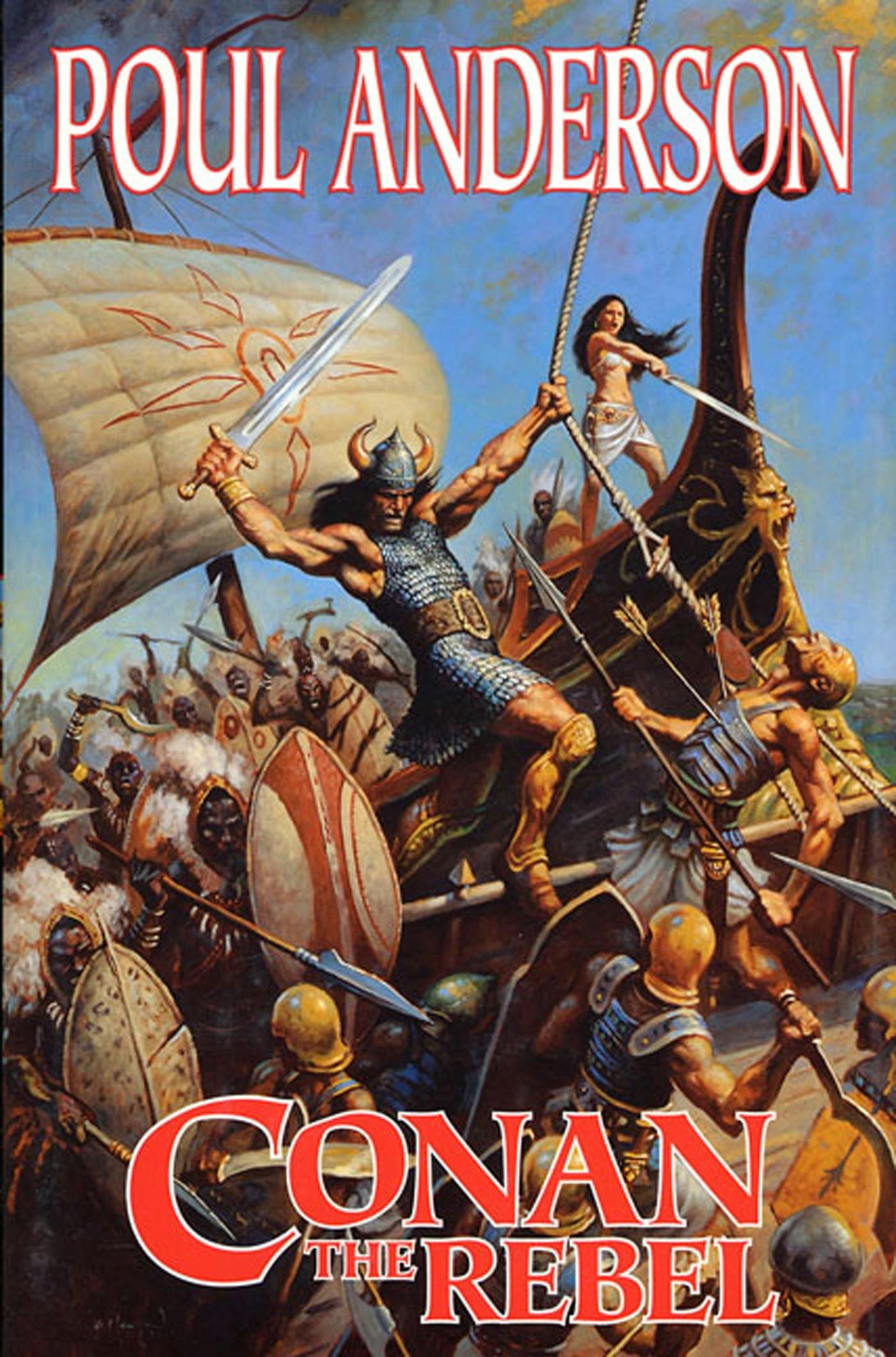 Cover for the book titled as: Conan The Rebel