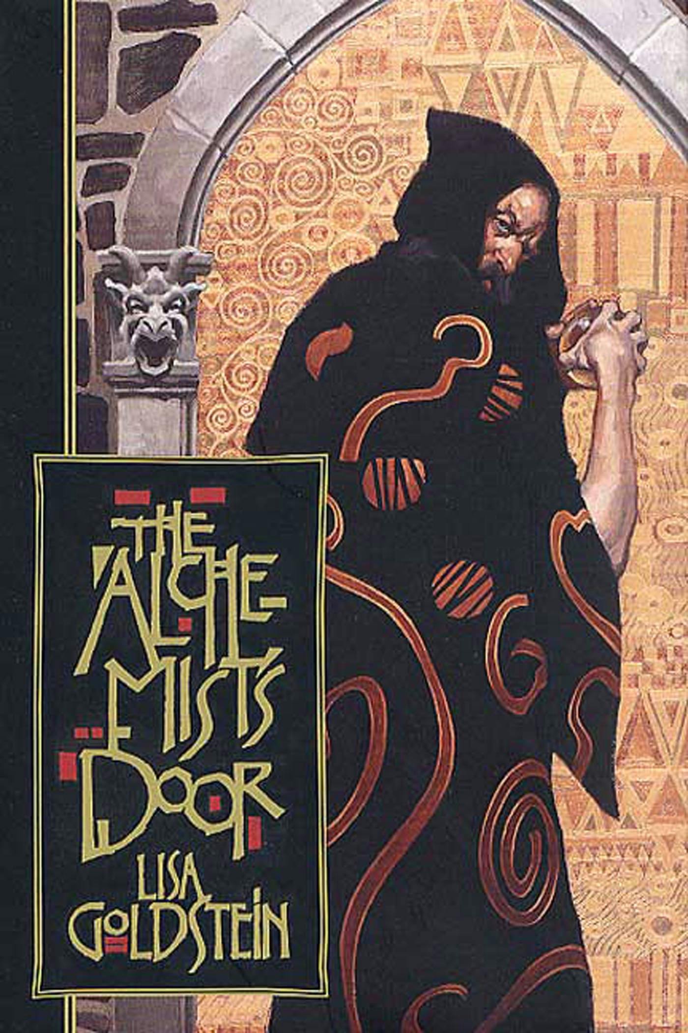 Cover for the book titled as: The Alchemist's Door