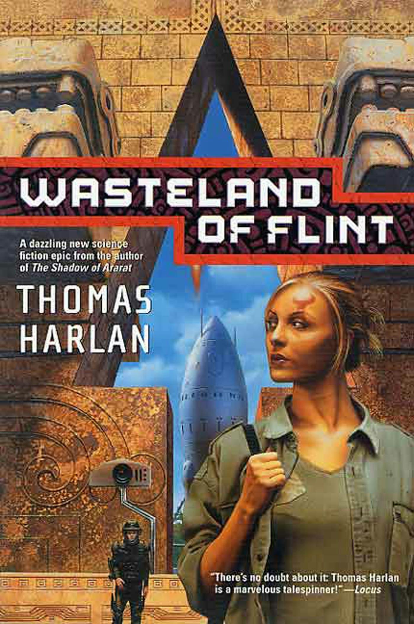 Cover for the book titled as: Wasteland of Flint