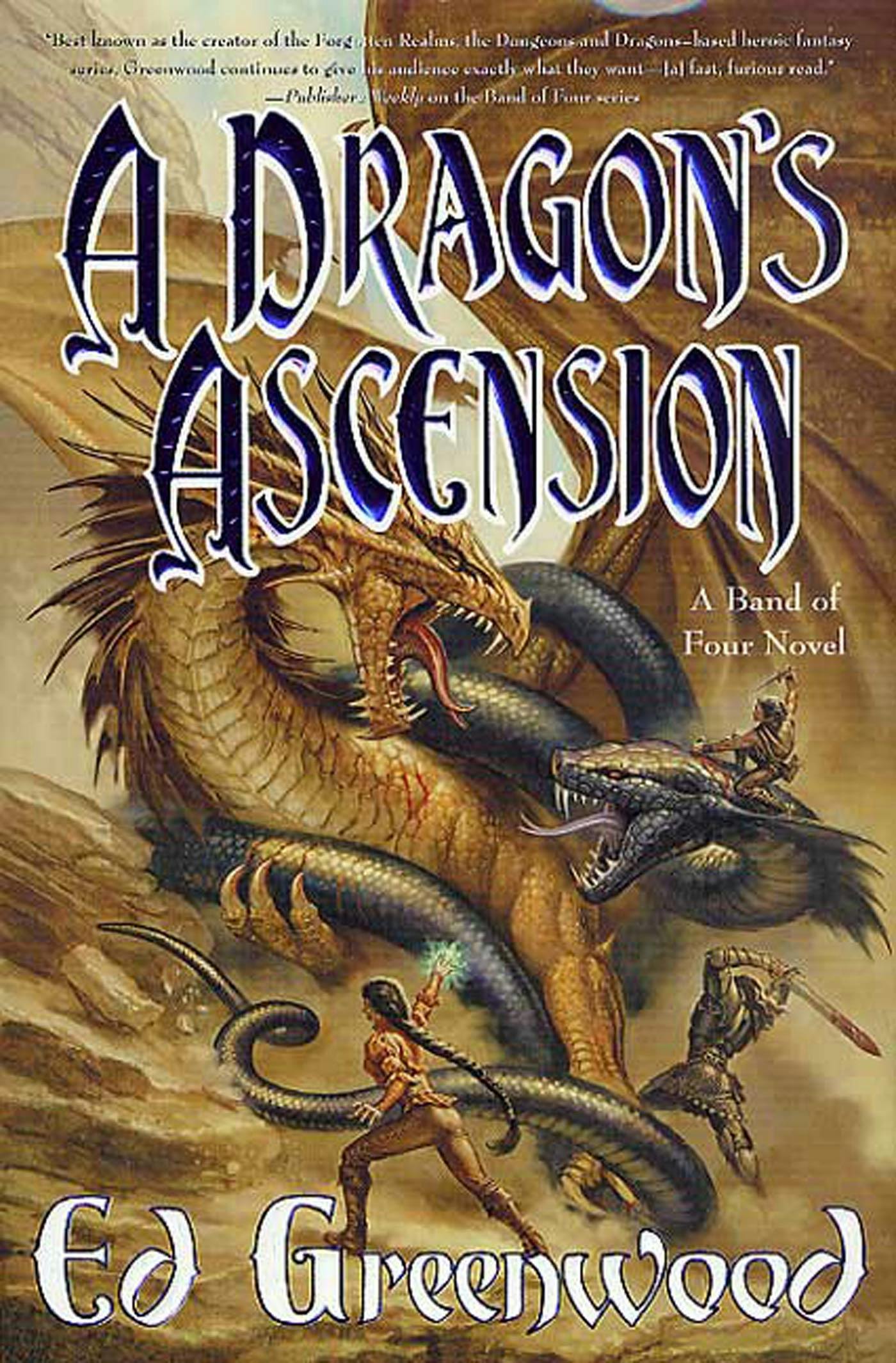 Cover for the book titled as: A Dragon's Ascension