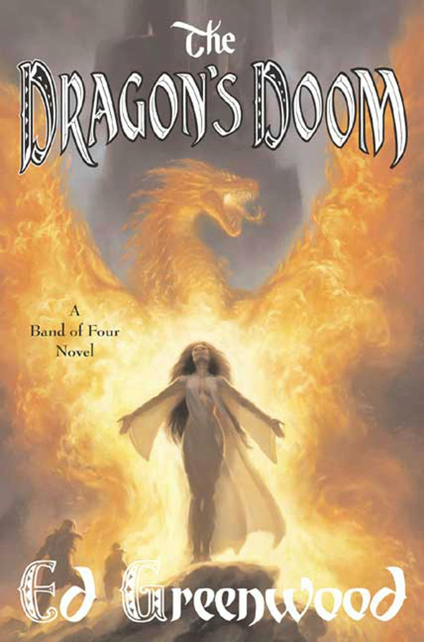 Cover for the book titled as: The Dragon's Doom