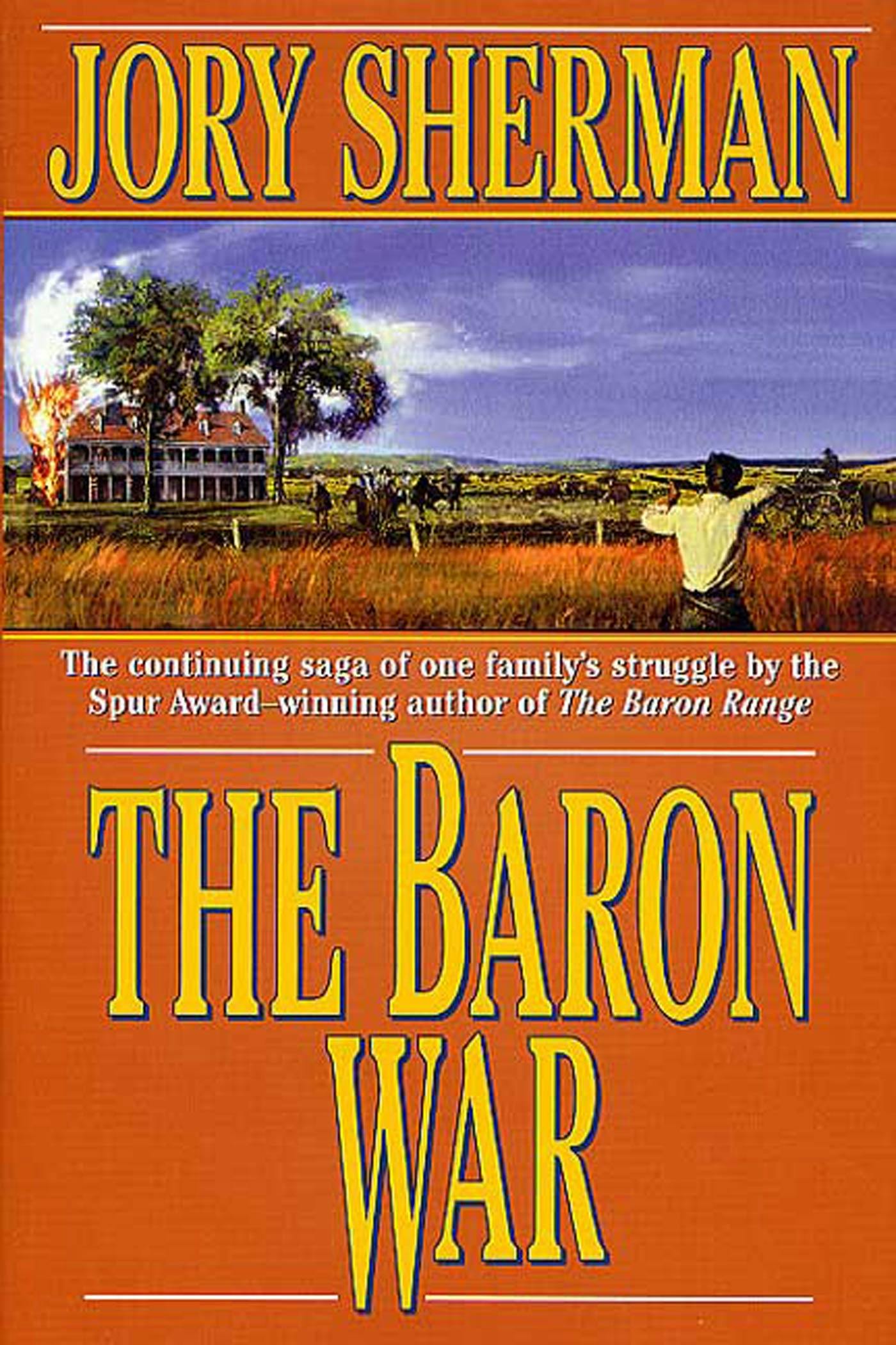 Cover for the book titled as: The Baron War