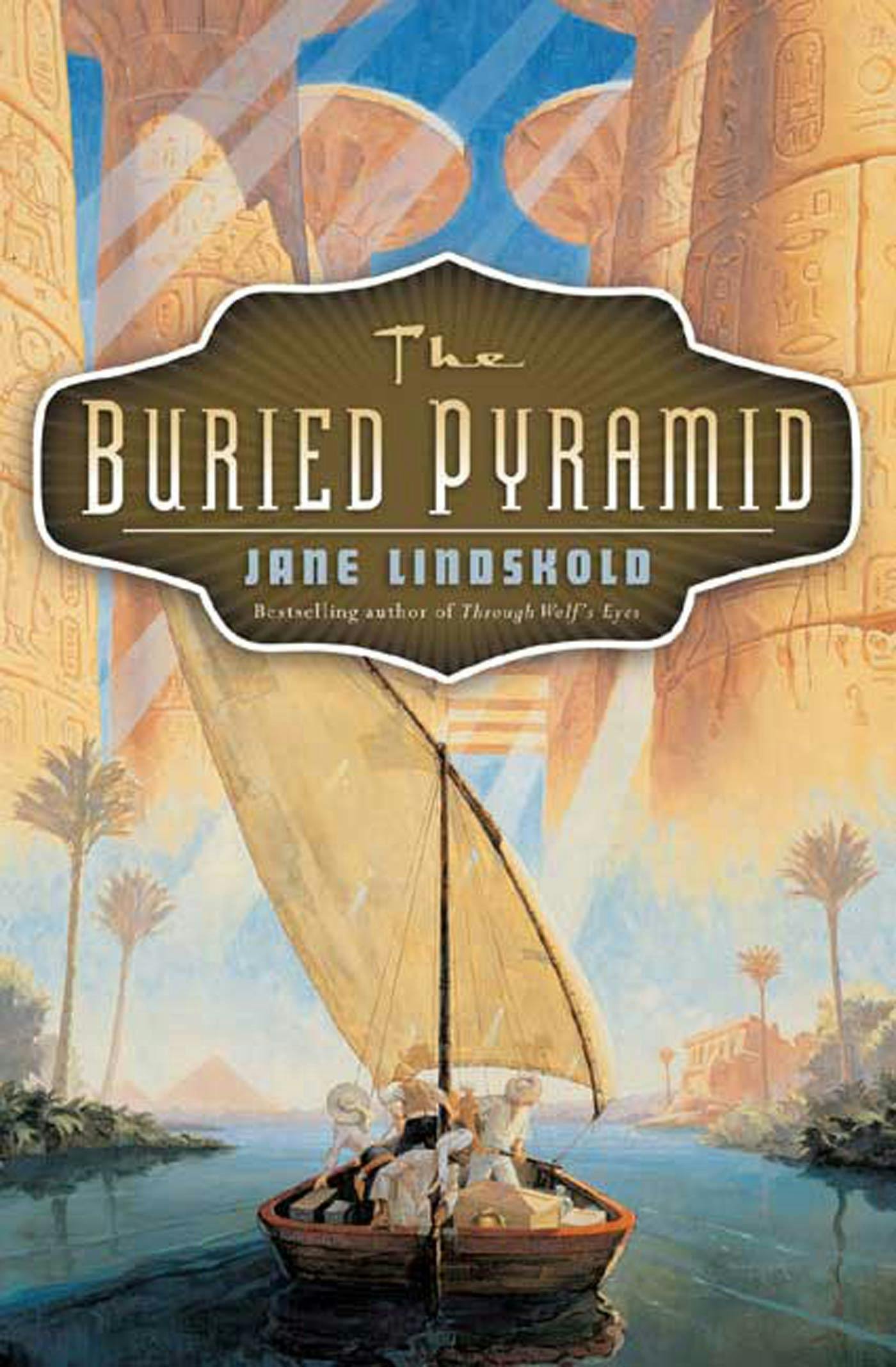 Cover for the book titled as: The Buried Pyramid