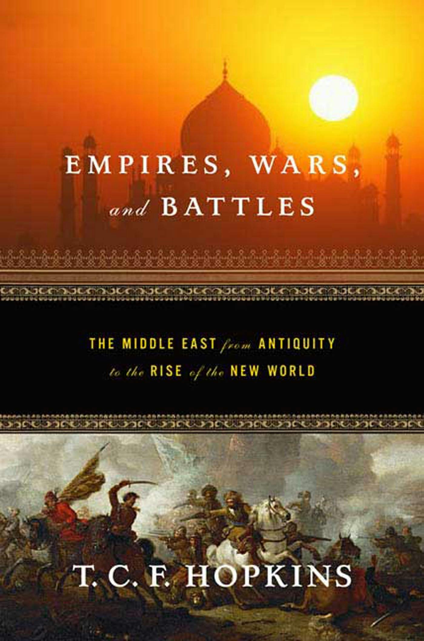 Cover for the book titled as: Empires, Wars, and Battles