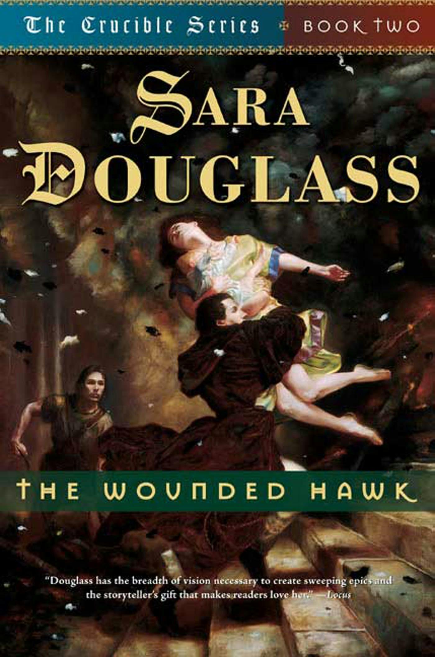 Cover for the book titled as: The Wounded Hawk