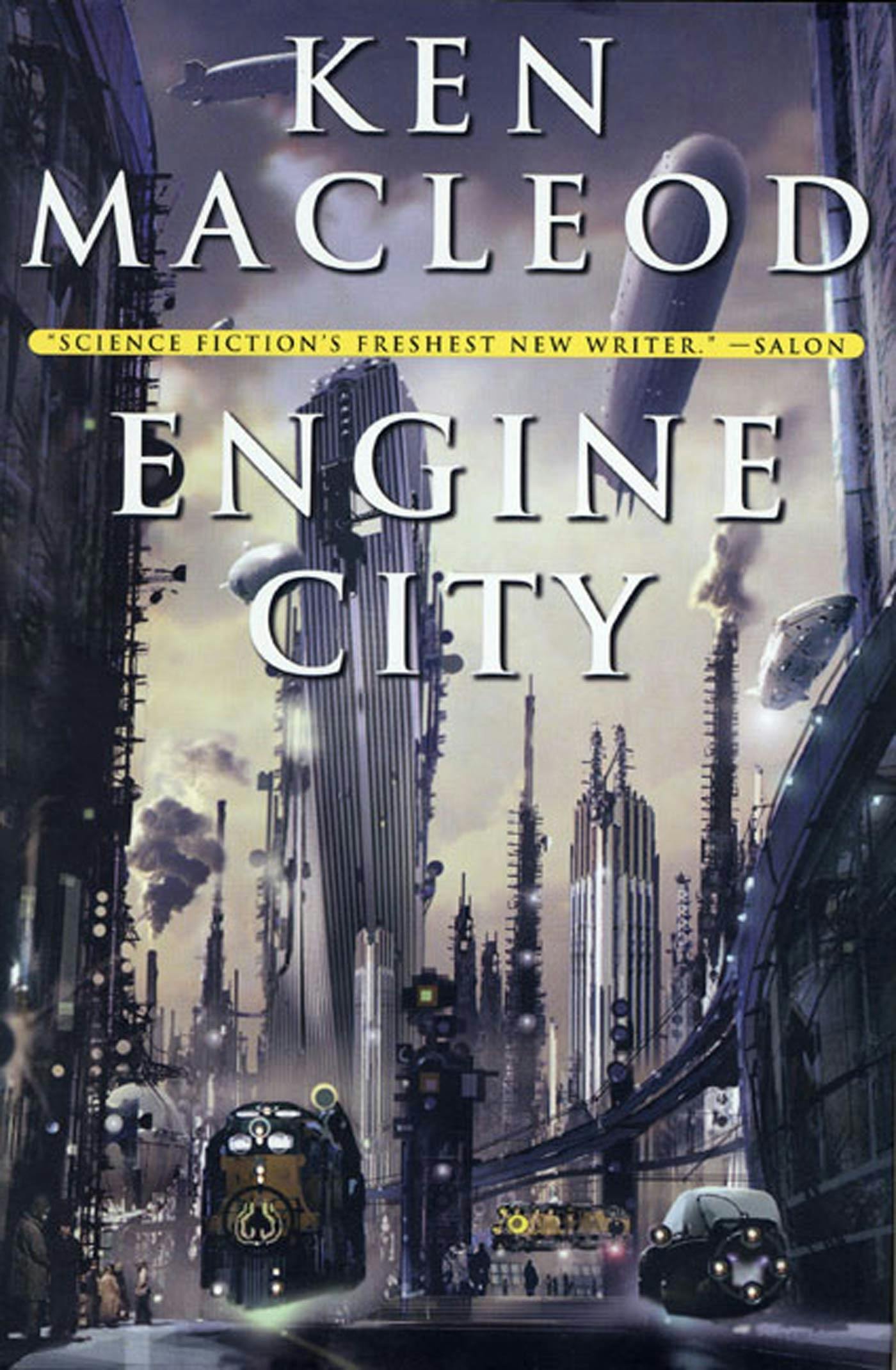 Cover for the book titled as: Engine City